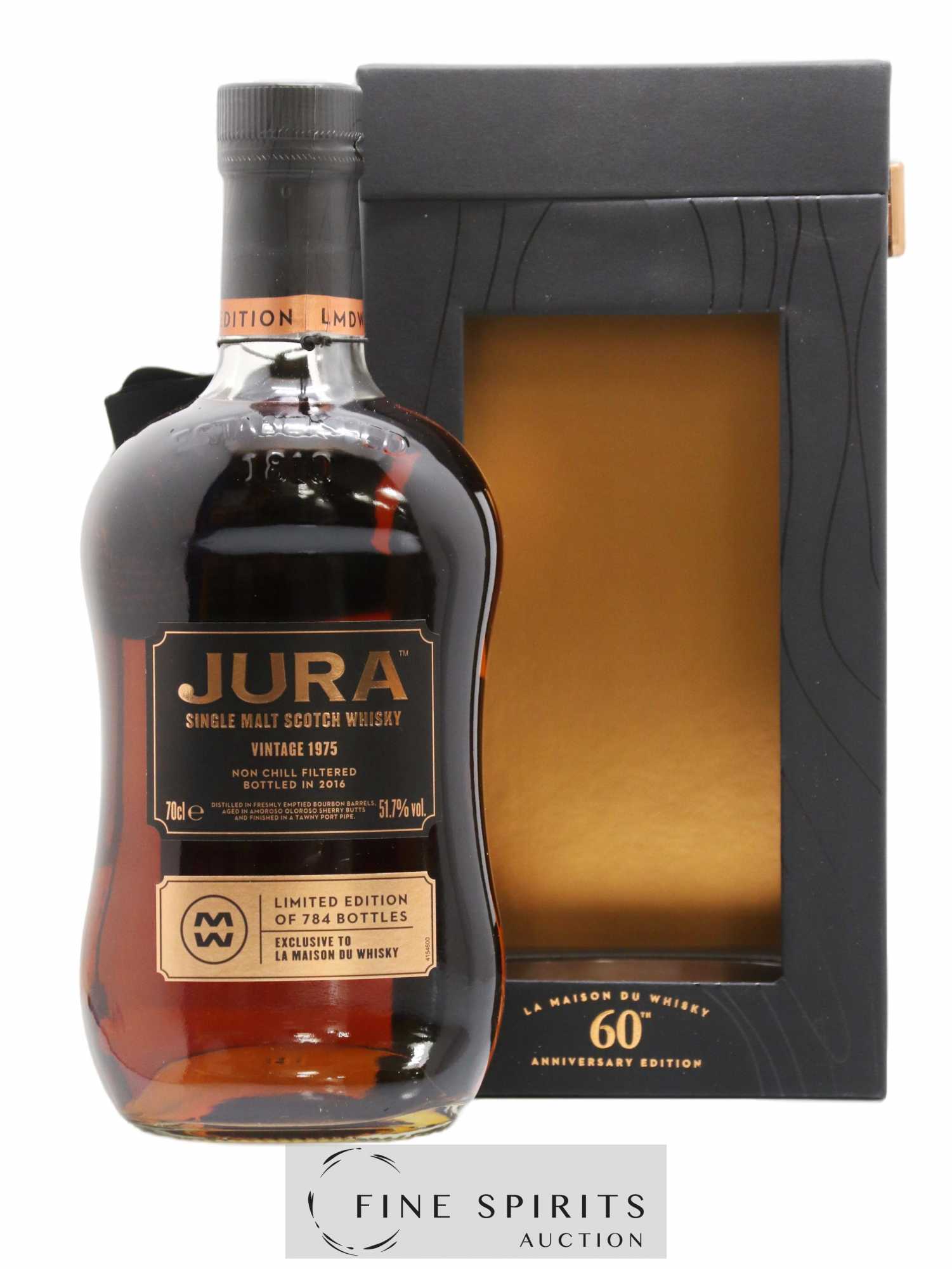 Jura 1975 Of. Vintage One of 784 - bottled 2016 LMDW 60th Anniversary Limited Edition