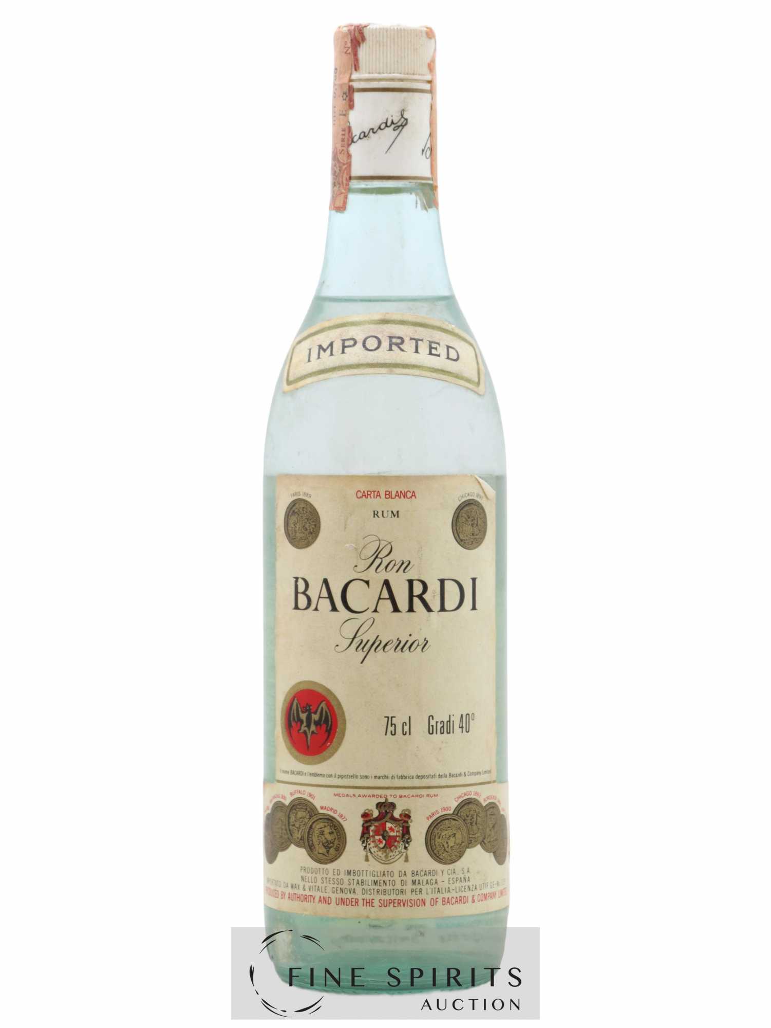 Bacardi Of. Carta Blanca Superior (75cl.)