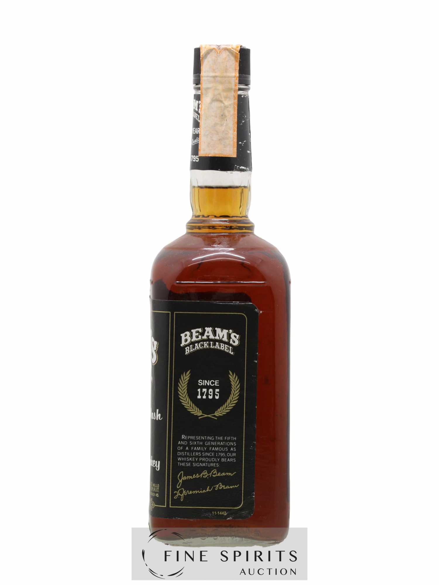 Buy Bourbon BEAM'S 8 years Black Label Sour Mash 90 proof