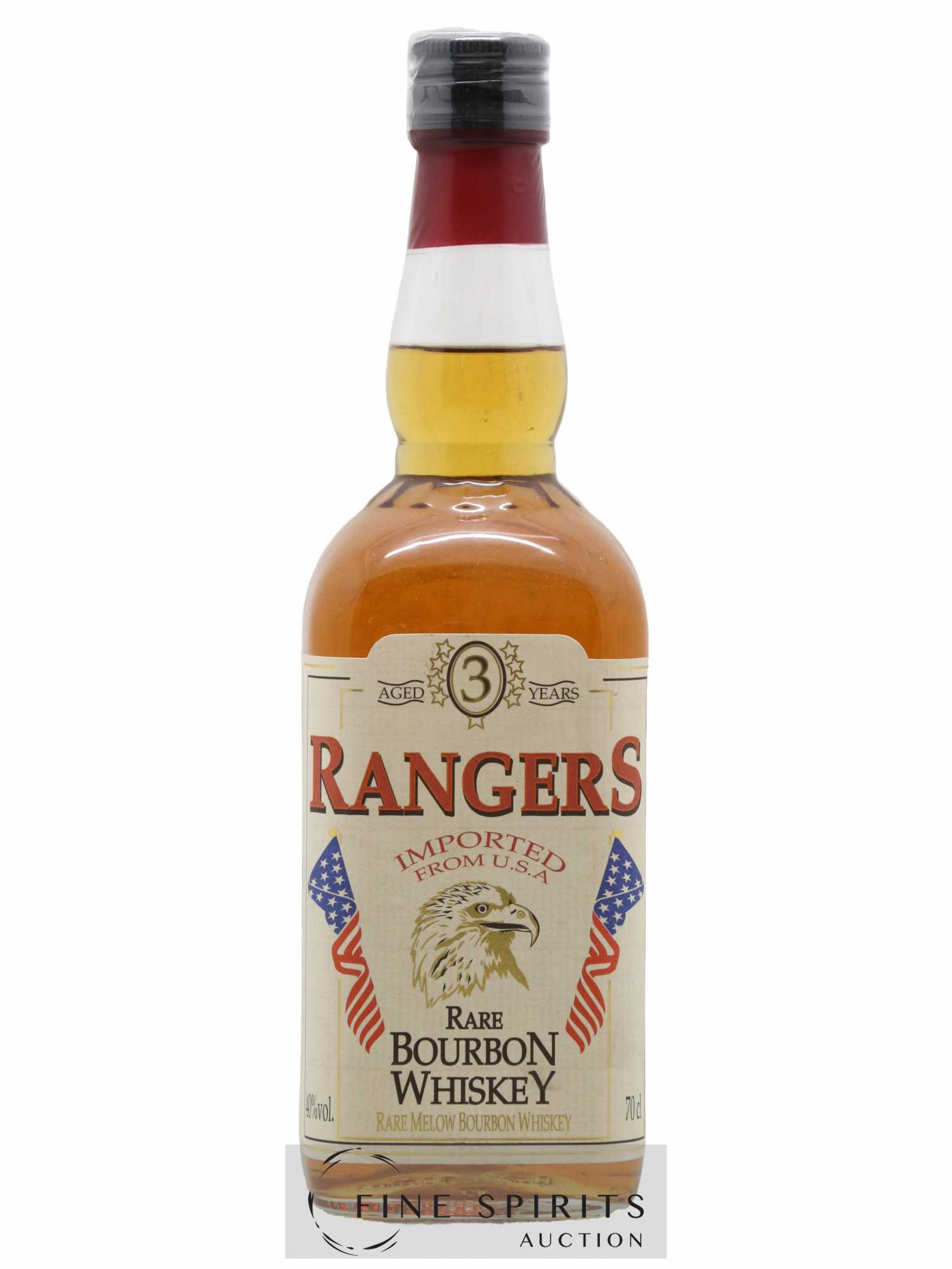 ウイスキー RANGERS Rare BOURBON WHISKEY 700ml Buy Bourbon RANGERS 3 years Rare Bourbon Whiskey (lot: 321)