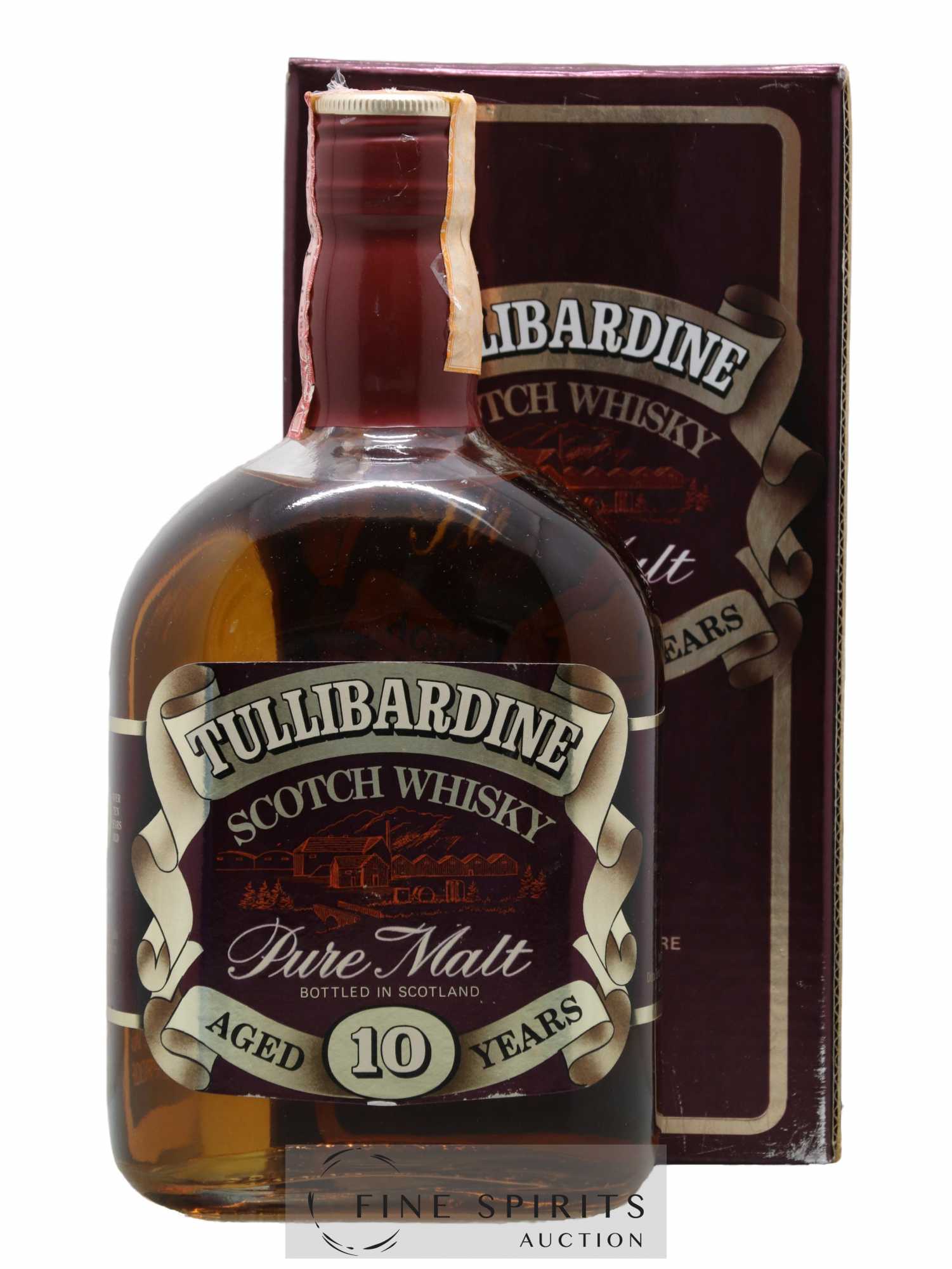 Tullibardine 10 years Of. Square bottle