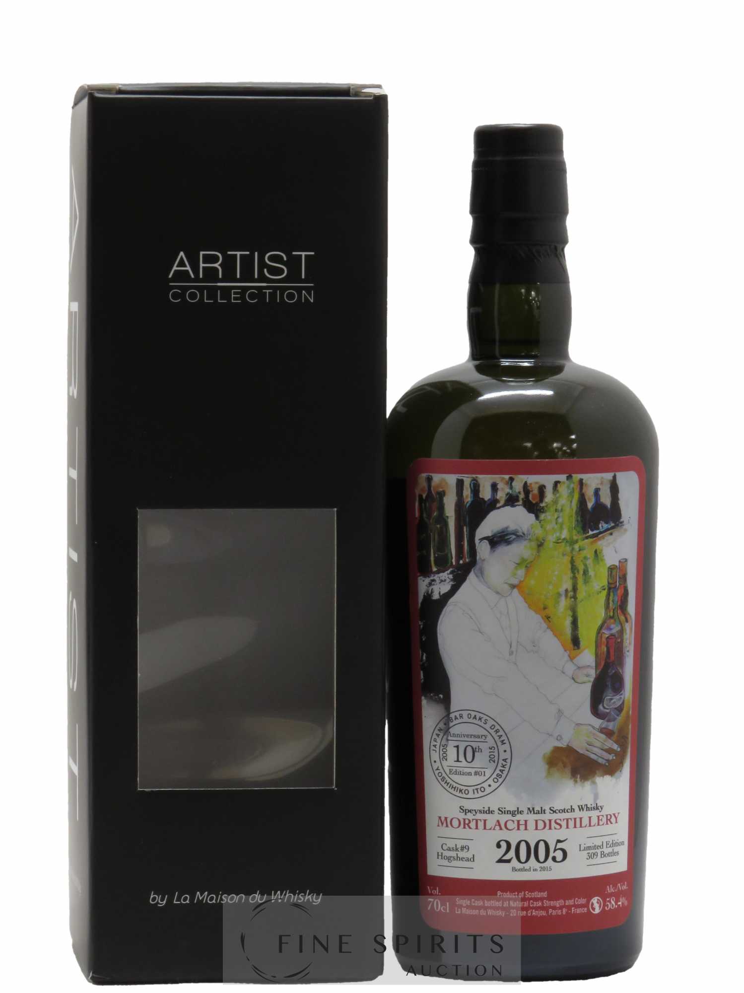 Mortlach 2005 Signatory Vintage 10th Anniversary Bar Oak Dram