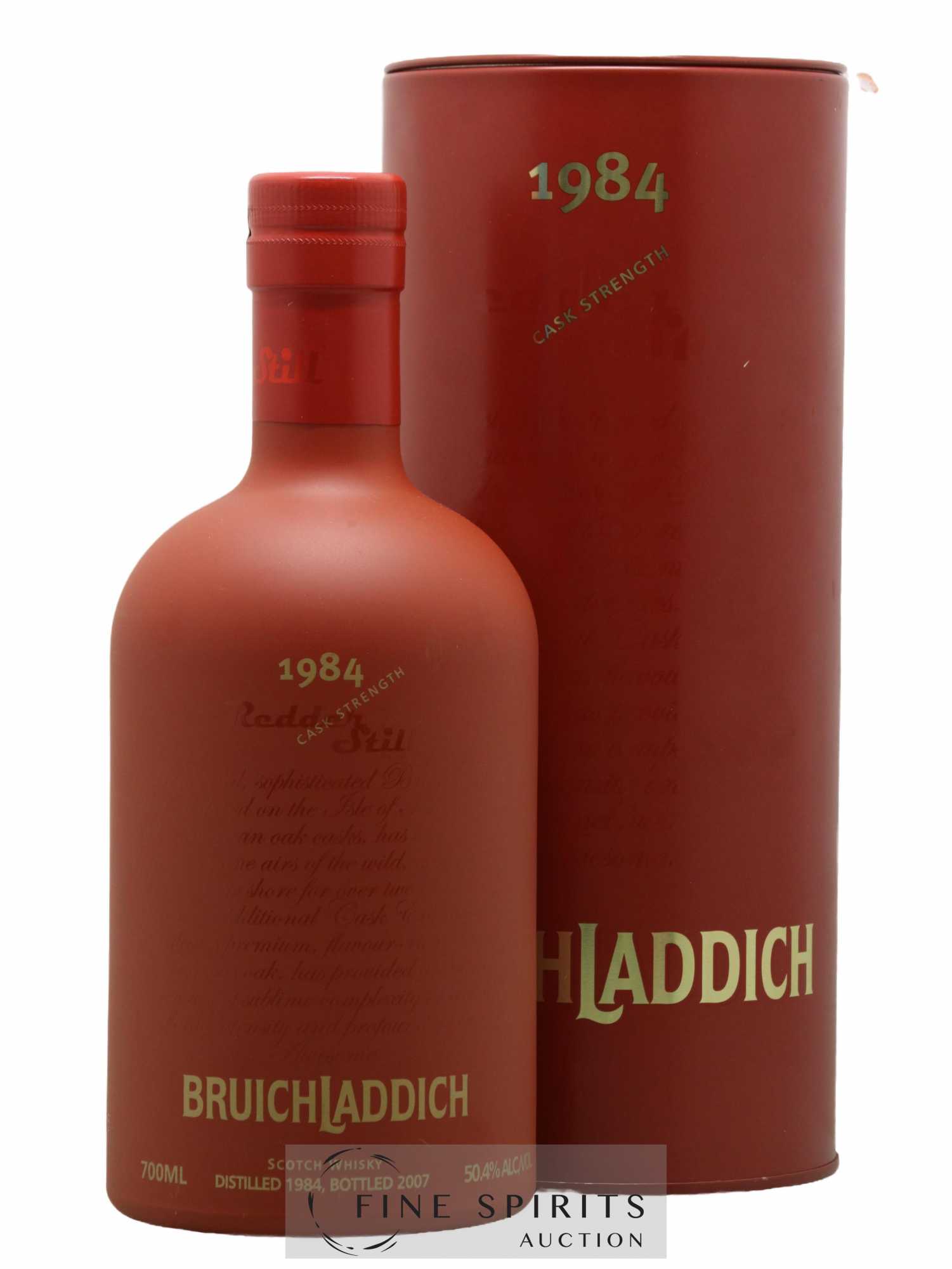 Bruichladdich 1984 Of. Redder Still bottled 2007