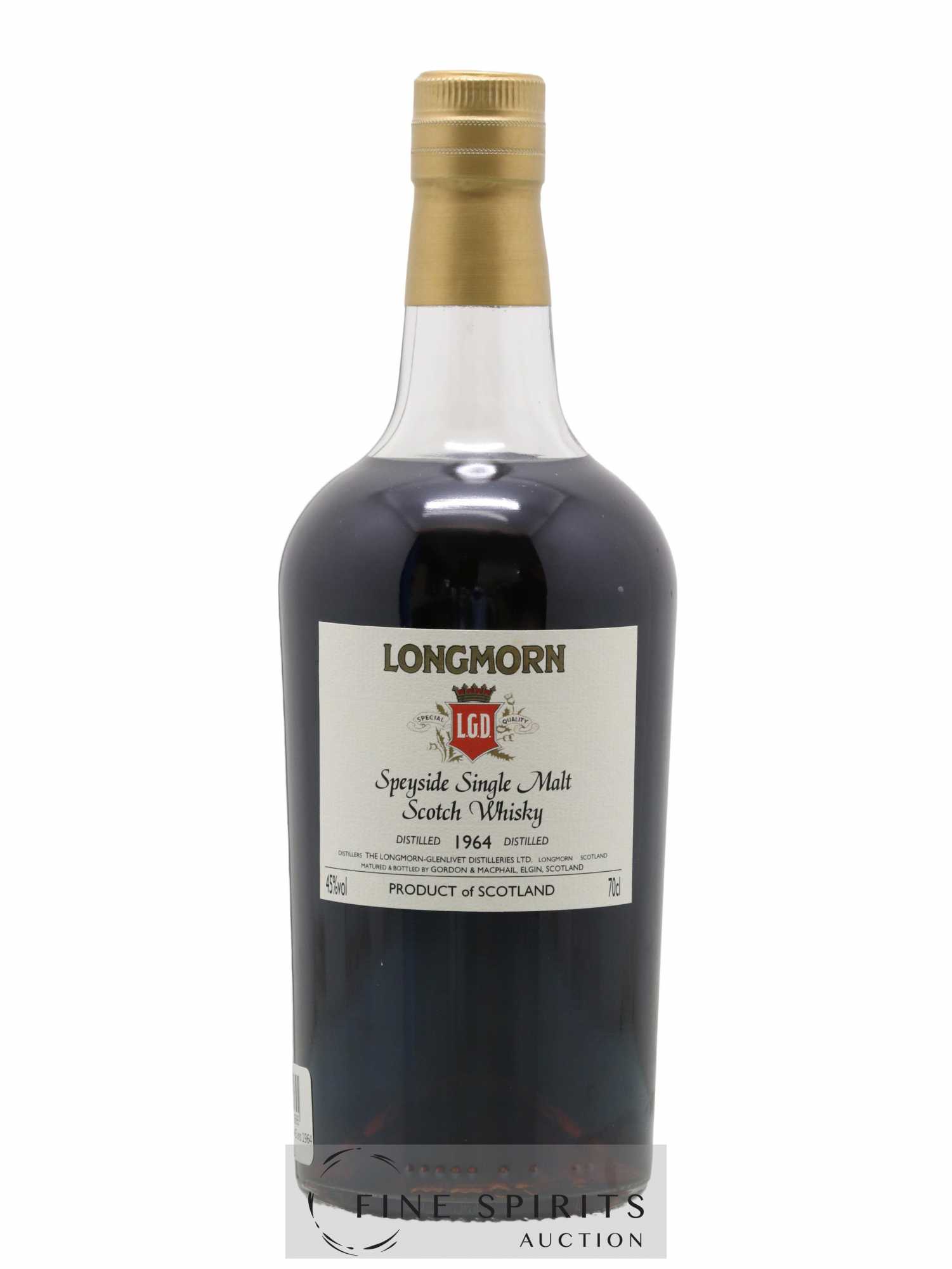 Longmorn 1964 Gordon & MacPhail Cask n°1034 - bottled 2010 LMDW