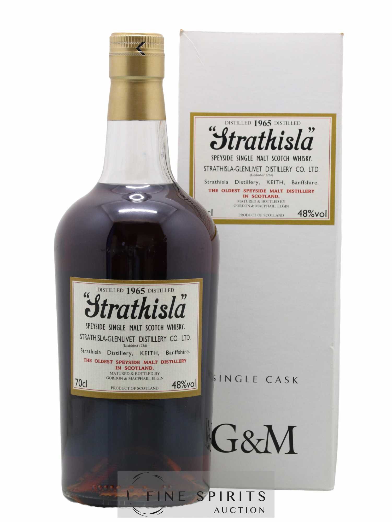 Strathisla 1965 Gordon & MacPhail Cask n°3473 - bottled 2011