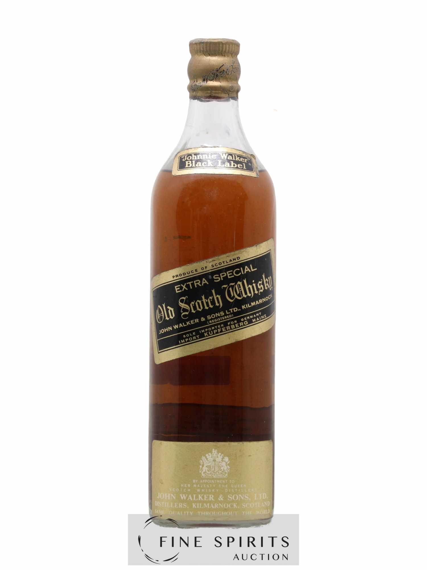 Johnnie Walker Of. Extra Special Black Label
