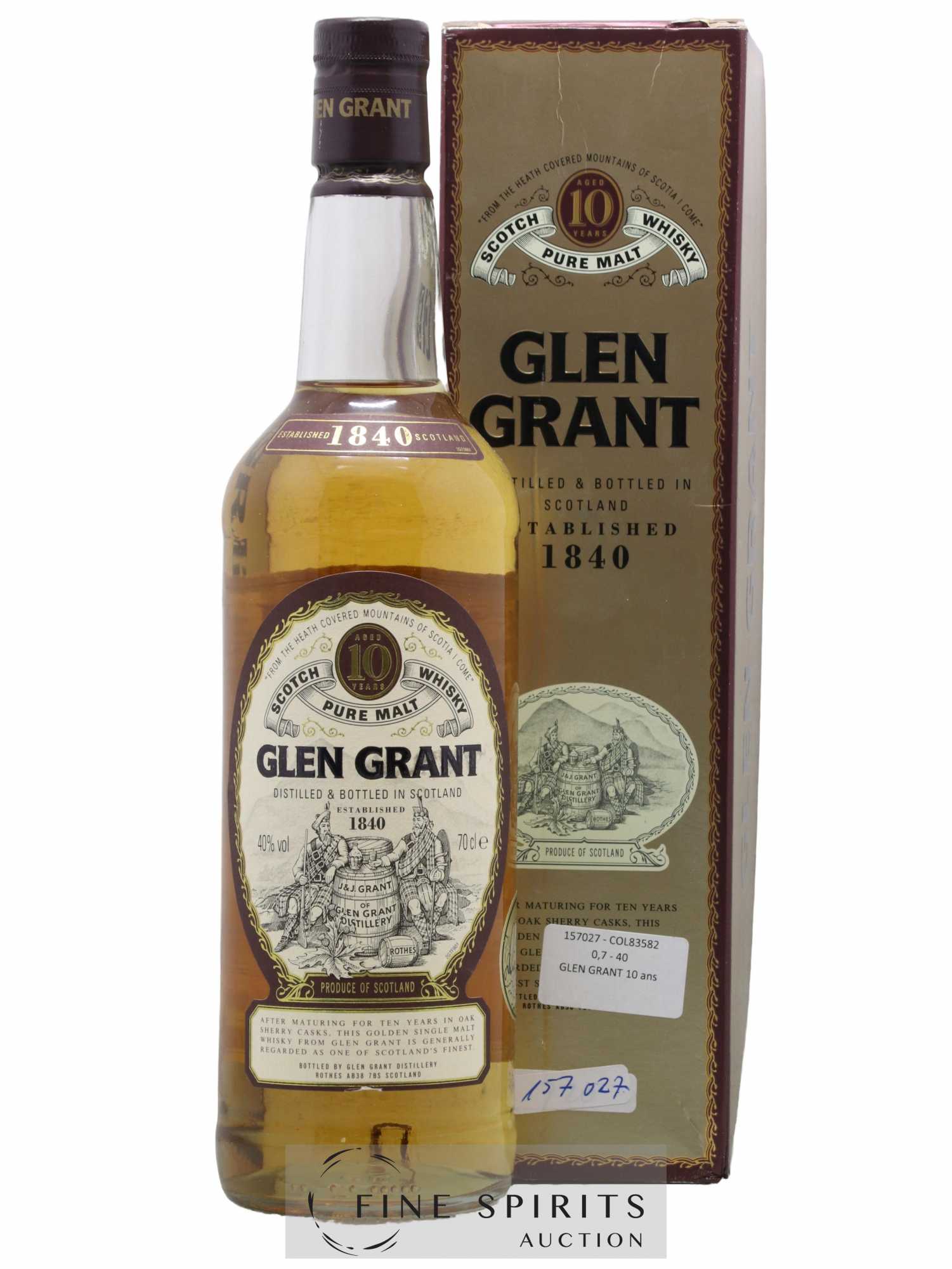 Glen Grant 10 years Of. (70cl.)