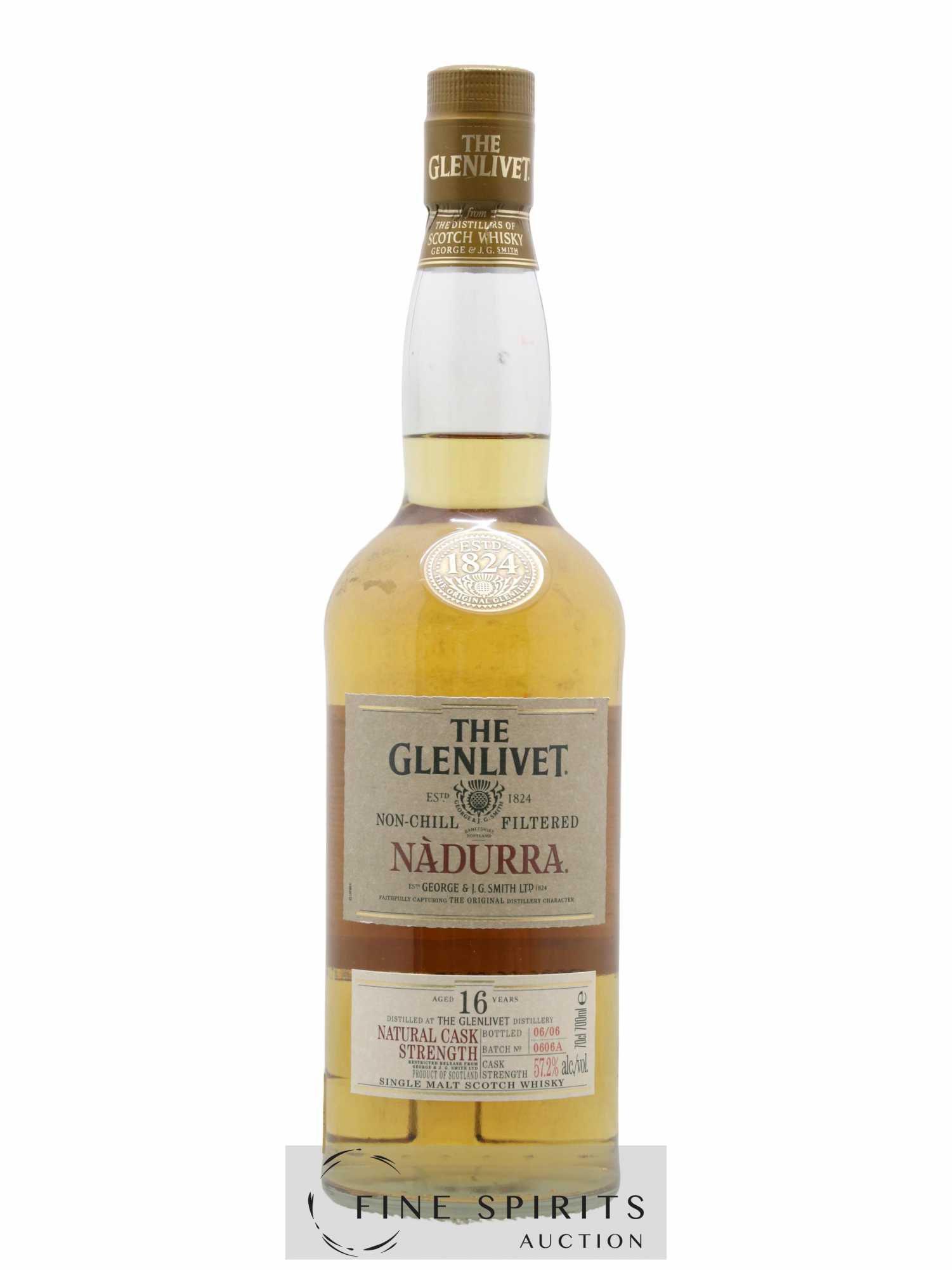 Glenlivet (The) 16 years Of. Nàdurra Batch 0606A - bottled 2006