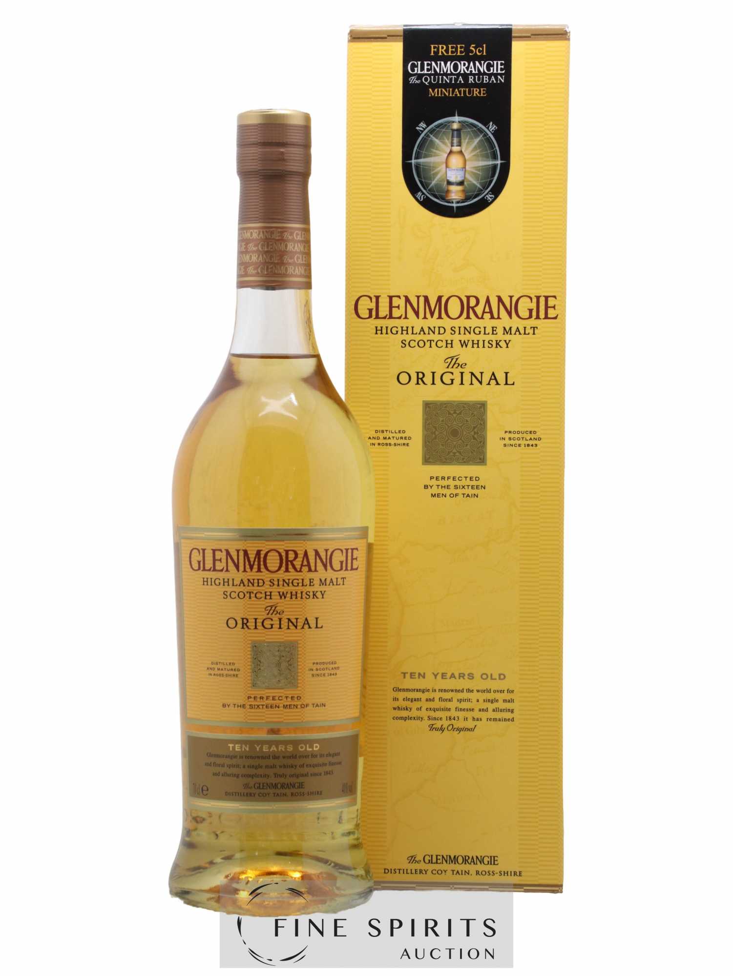 Glenmorangie 10 years Of. The Original Set with 1x0,05 Quinta Ruban