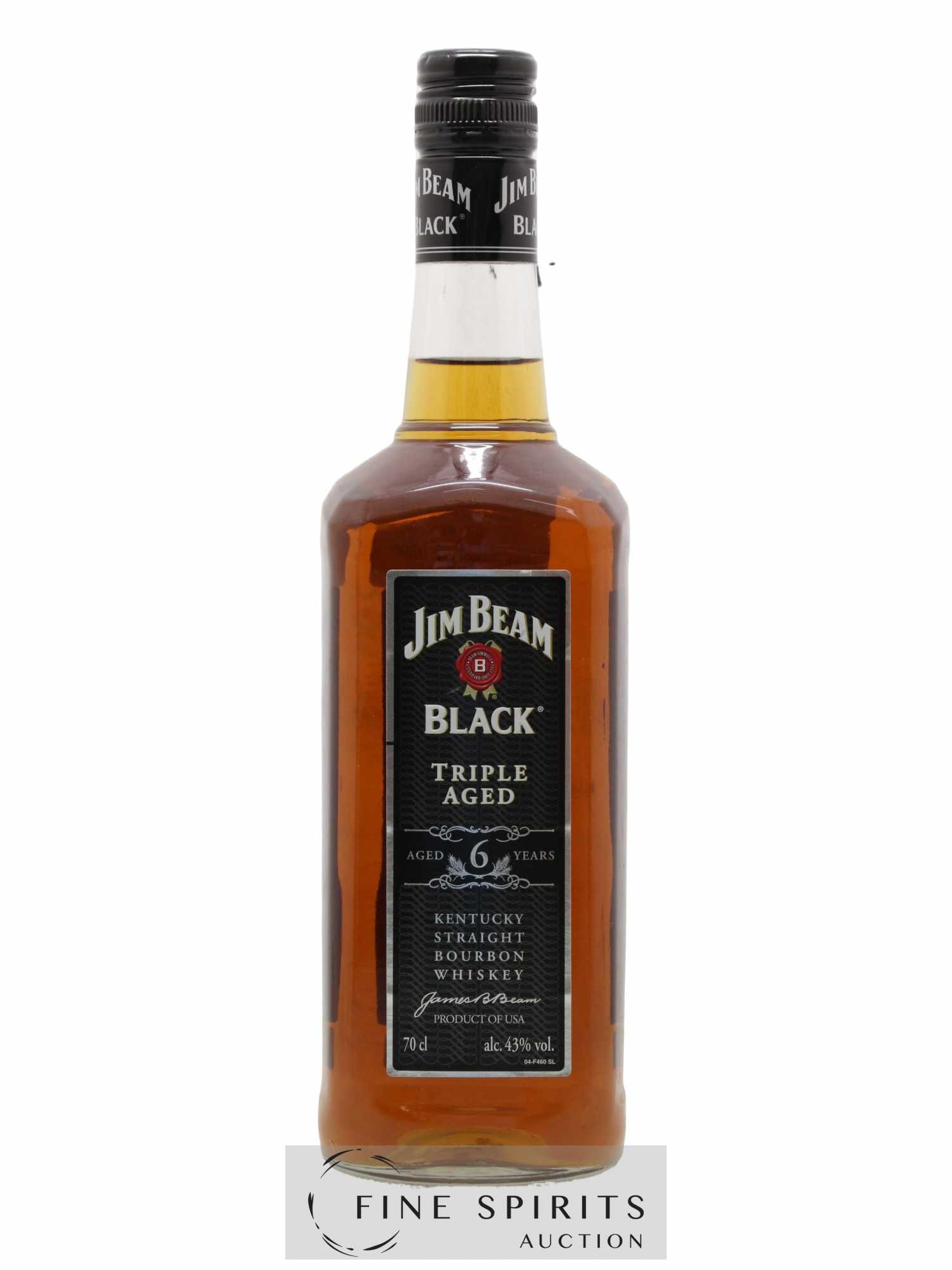 Jim Beam 6 years Of. Black Triple Aged