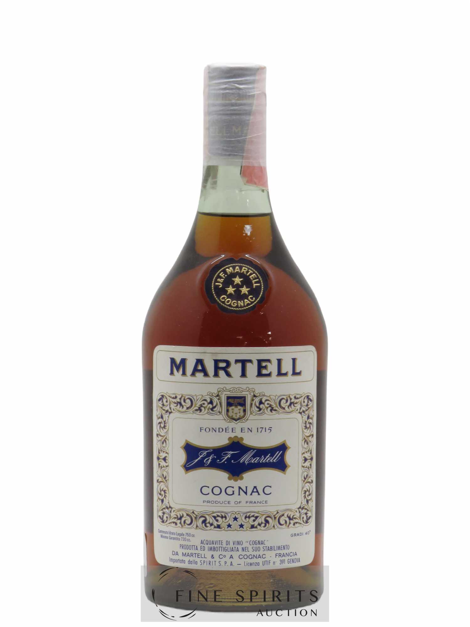 Martell Of. 3 étoiles (75cl.)