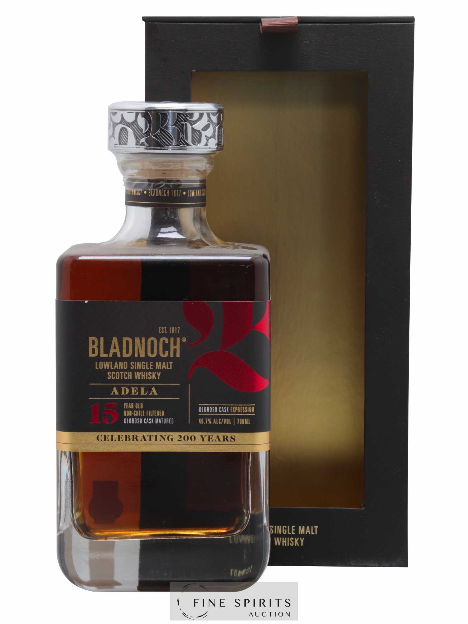 Bladnoch 15 years Of. Adela Oloroso Cask Expression Celebrating 200 Years
