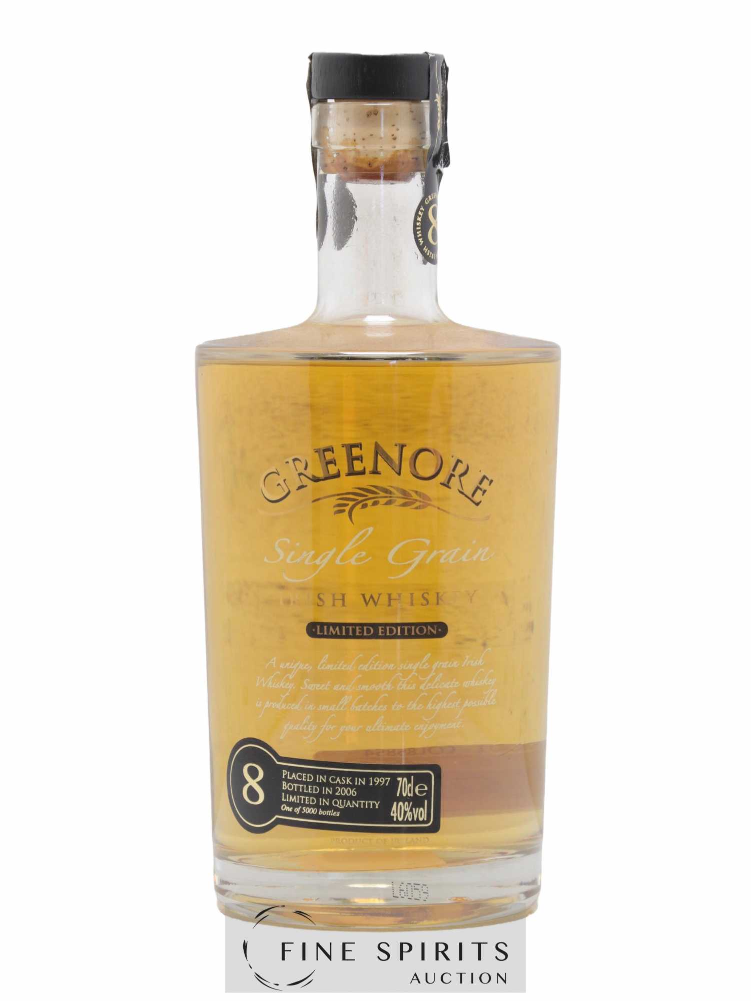 Greenore 8 years 1997 Of. One of 5000 - bottled 2006 Limited Edition