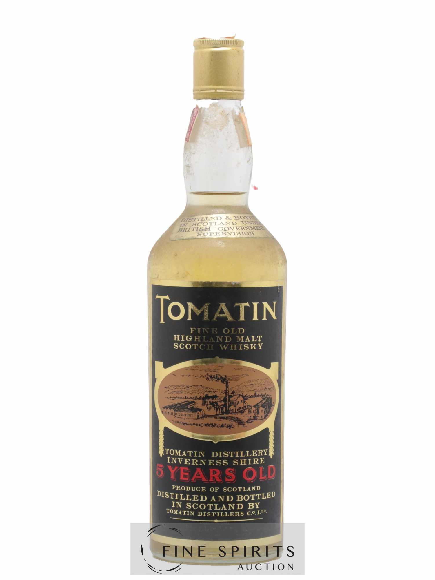 Tomatin 5 years Of. (75cl.)