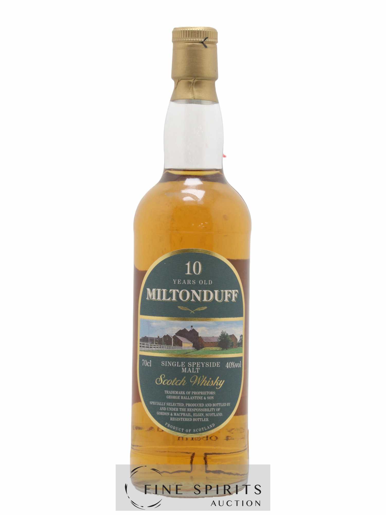 Miltonduff 10 years Gordon & MacPhail Specially Selected