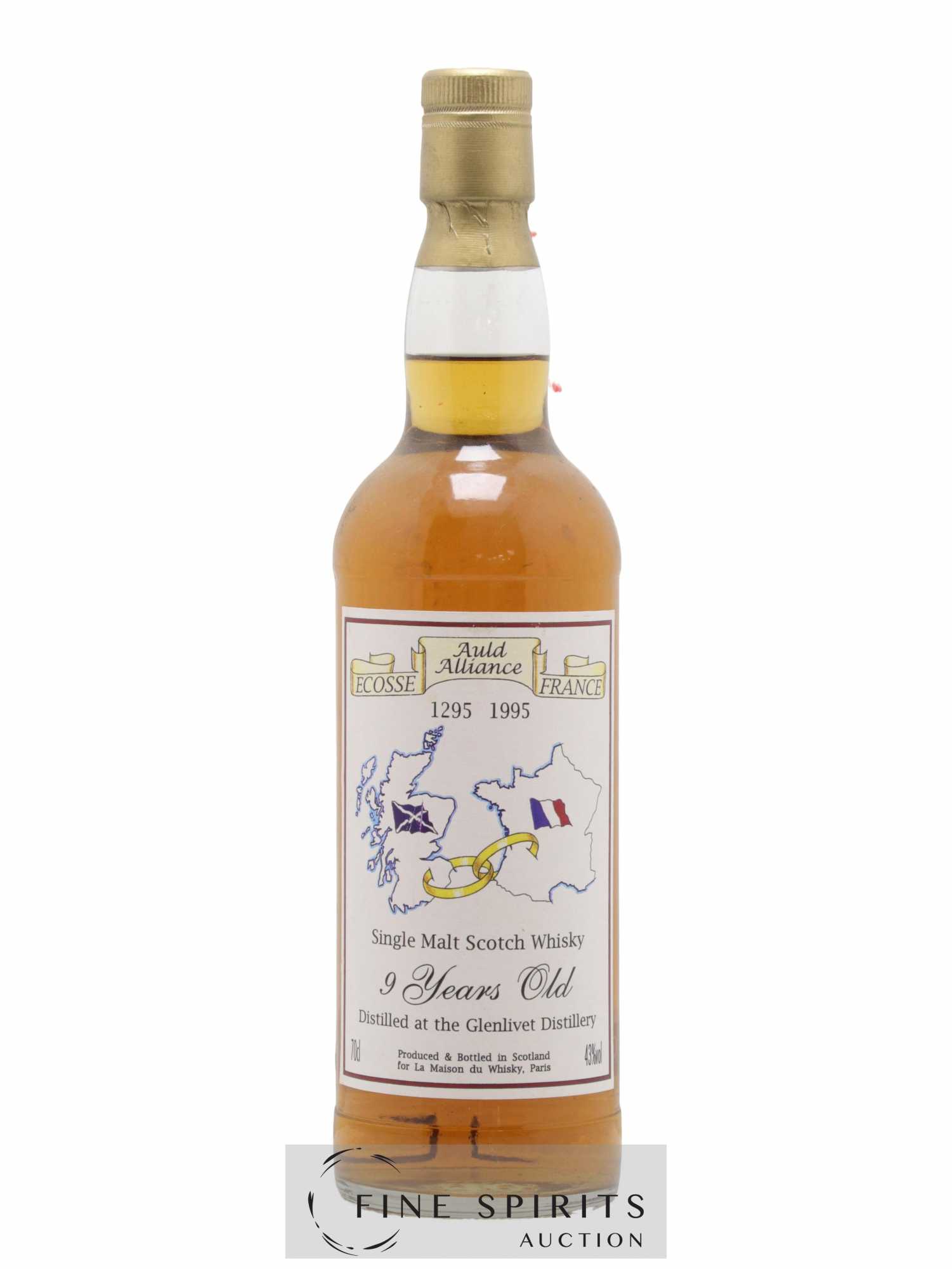 Glenlivet (The) 9 years Of. Auld Alliance Ecosse France LMDW