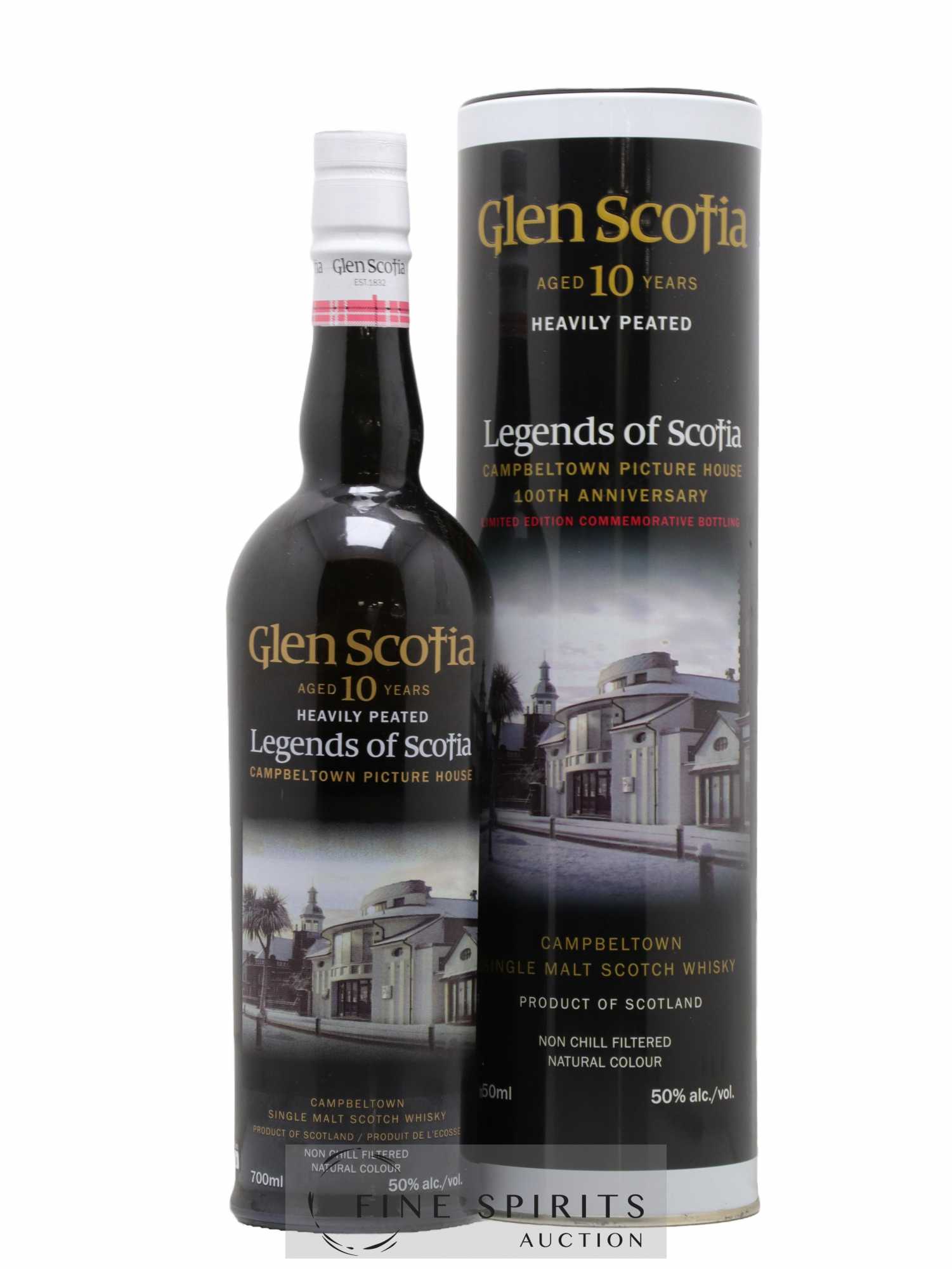 Glen Scotia 10 years Of. Legends of Scotia Heavily Peated