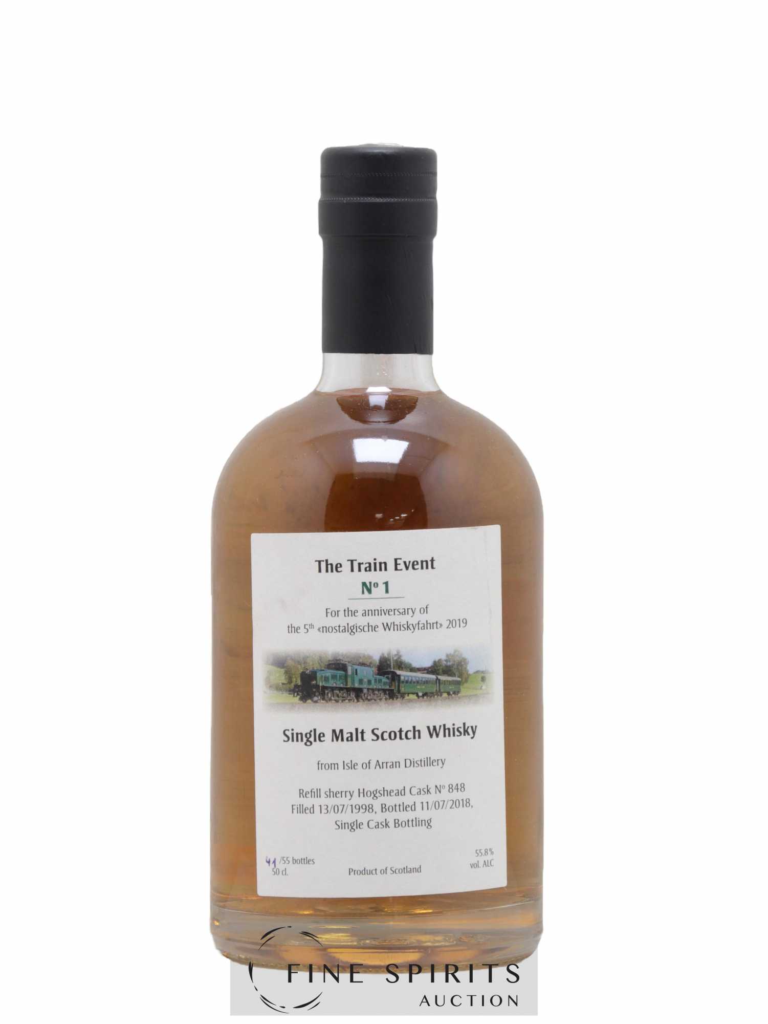 Arran 1998 WhiskyBroker Ltd. n°98-848 - One of 340 - bottled 2018 Limited Edition (50cl.)