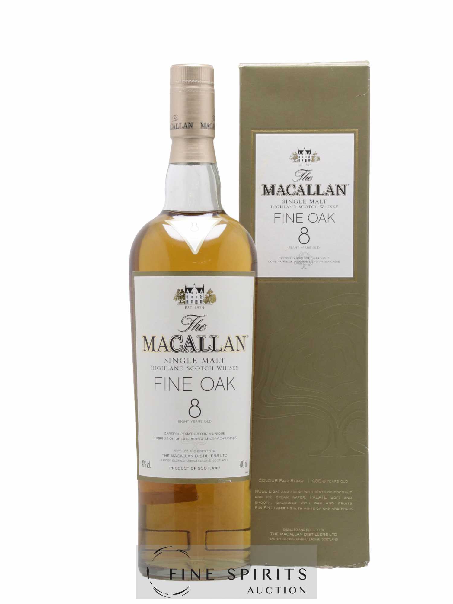 Macallan (The) 8 years Of. Fine Oak