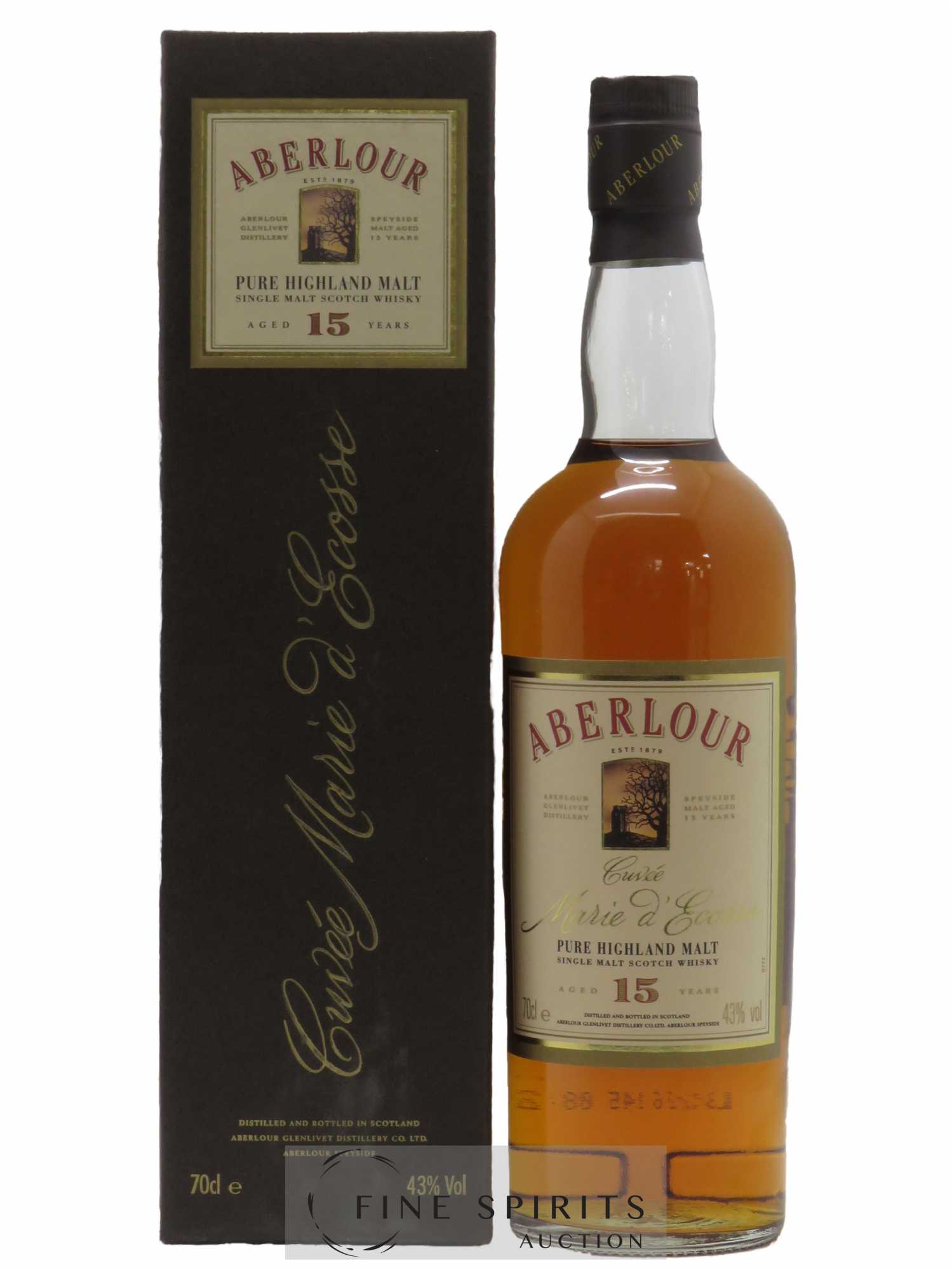 Aberlour 15 years Of. Pure Highland Malt Cuvée Marie D'Ecosse