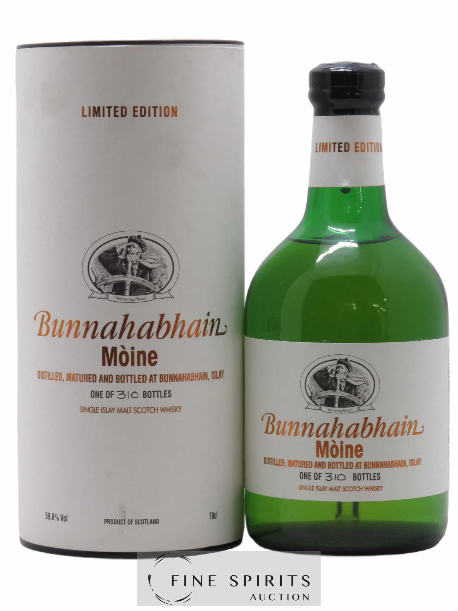 Bunnahabhain Of. Single Cask n°3180 Limited Edition 310 Bottles Moine
