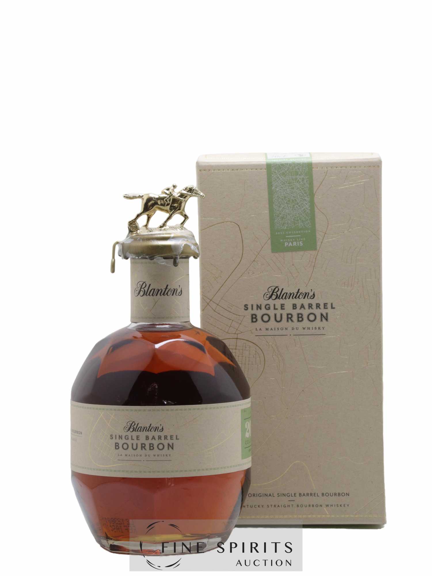 Blanton's Of. Warehouse H - Barrel n°330 - dumped 2021 LMDW Limited Edition