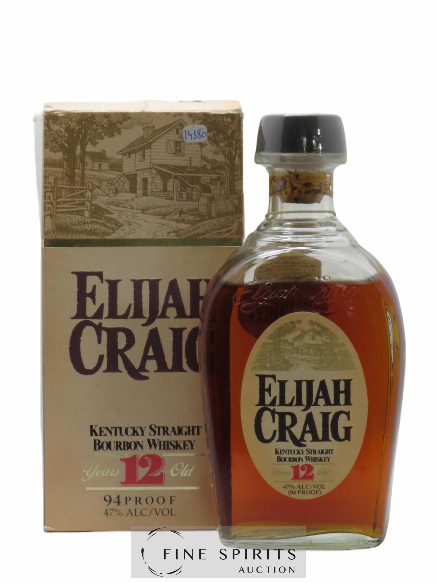 Elijah Craig 12 years Of. Perfection Takes Time (75cl.)