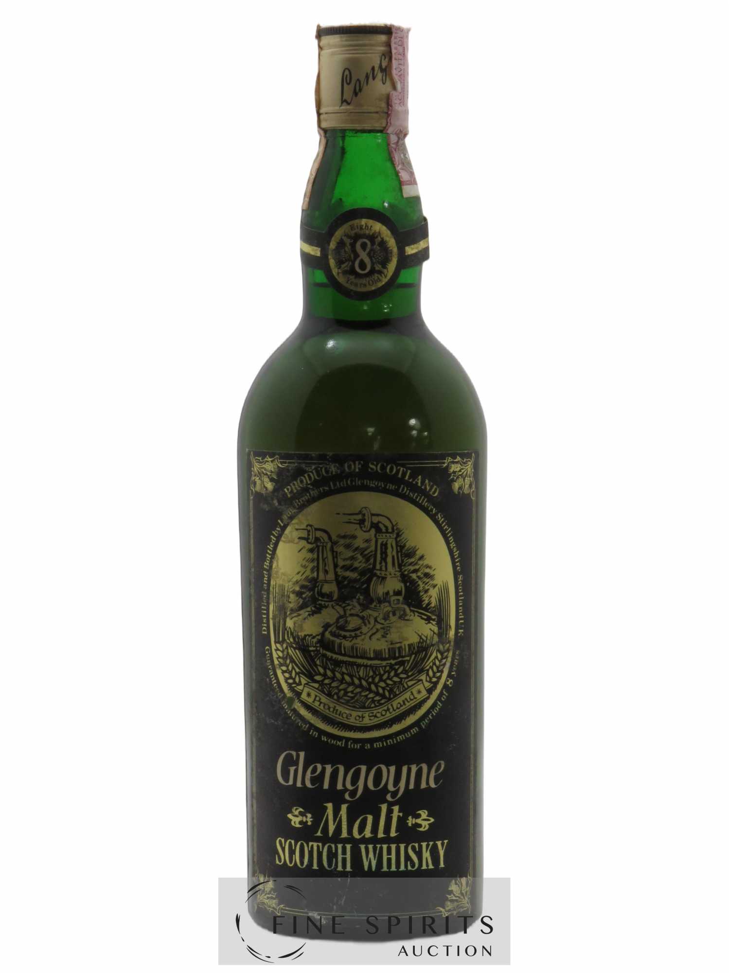 Glengoyne 8 years Of. Lang Brothers Limited Malt Scotch Whisky