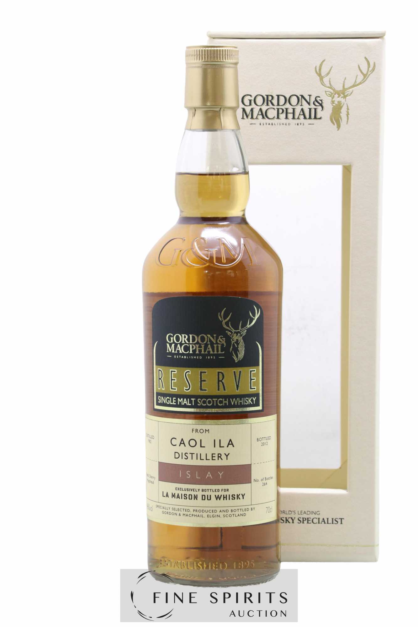 Caol Ila 1982 Gordon & MacPhail Cask n°692 - One of 264 - bottled 2012 LMDW Reserve