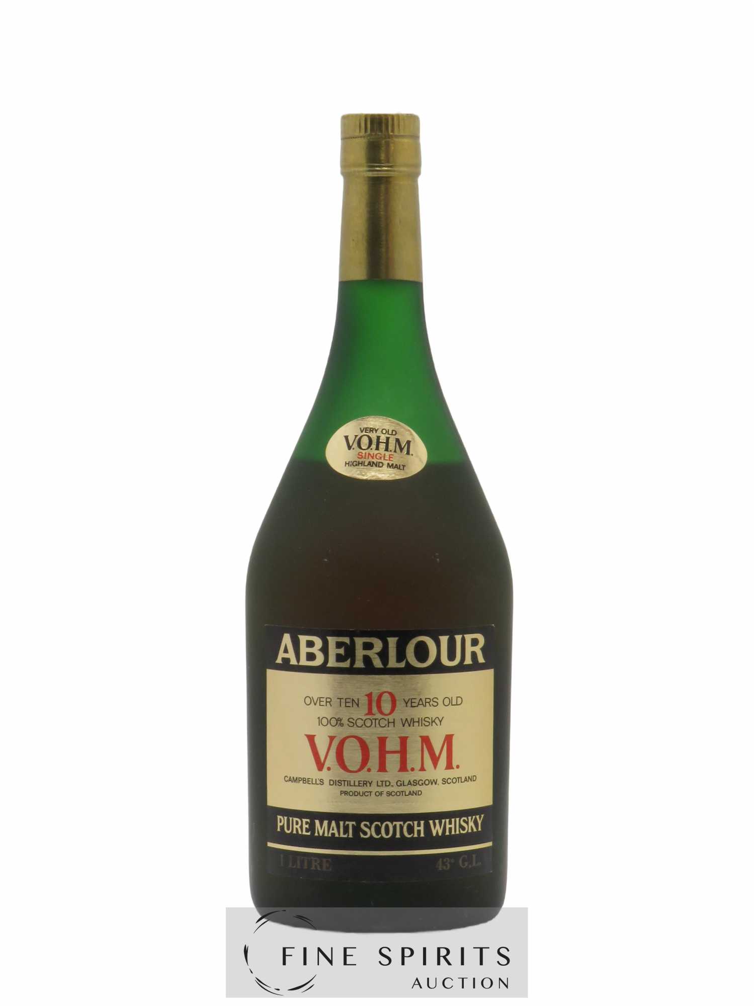 Aberlour 10 years Of. V.O.H.M.