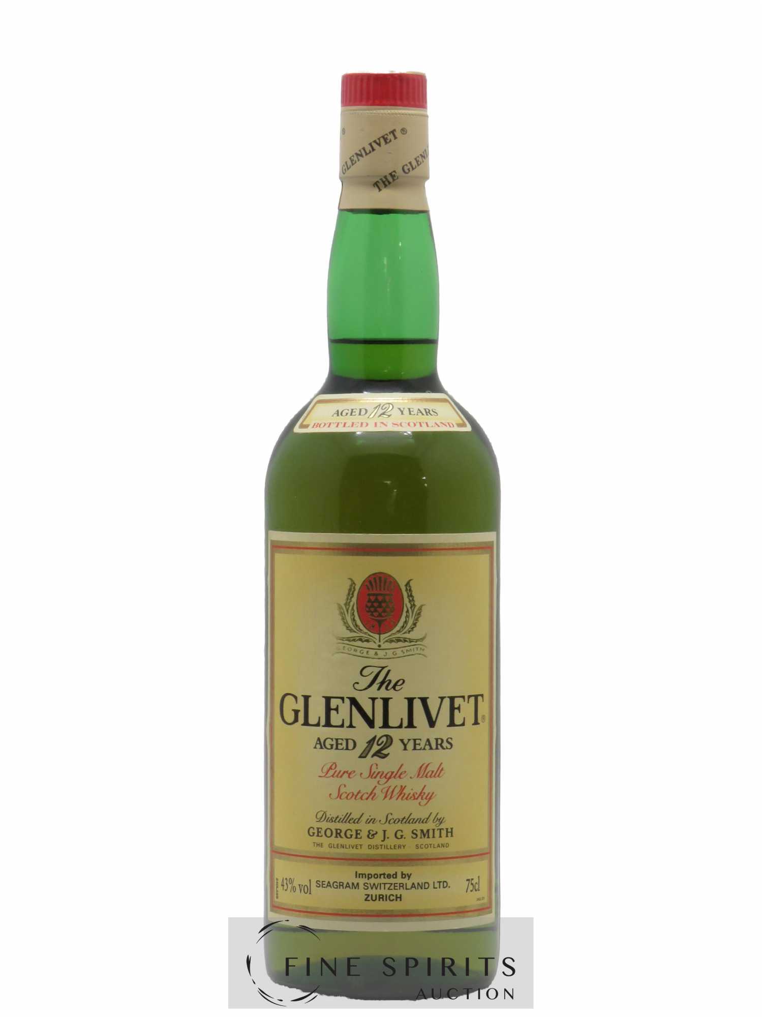 Glenlivet 12 years Of. Seagram