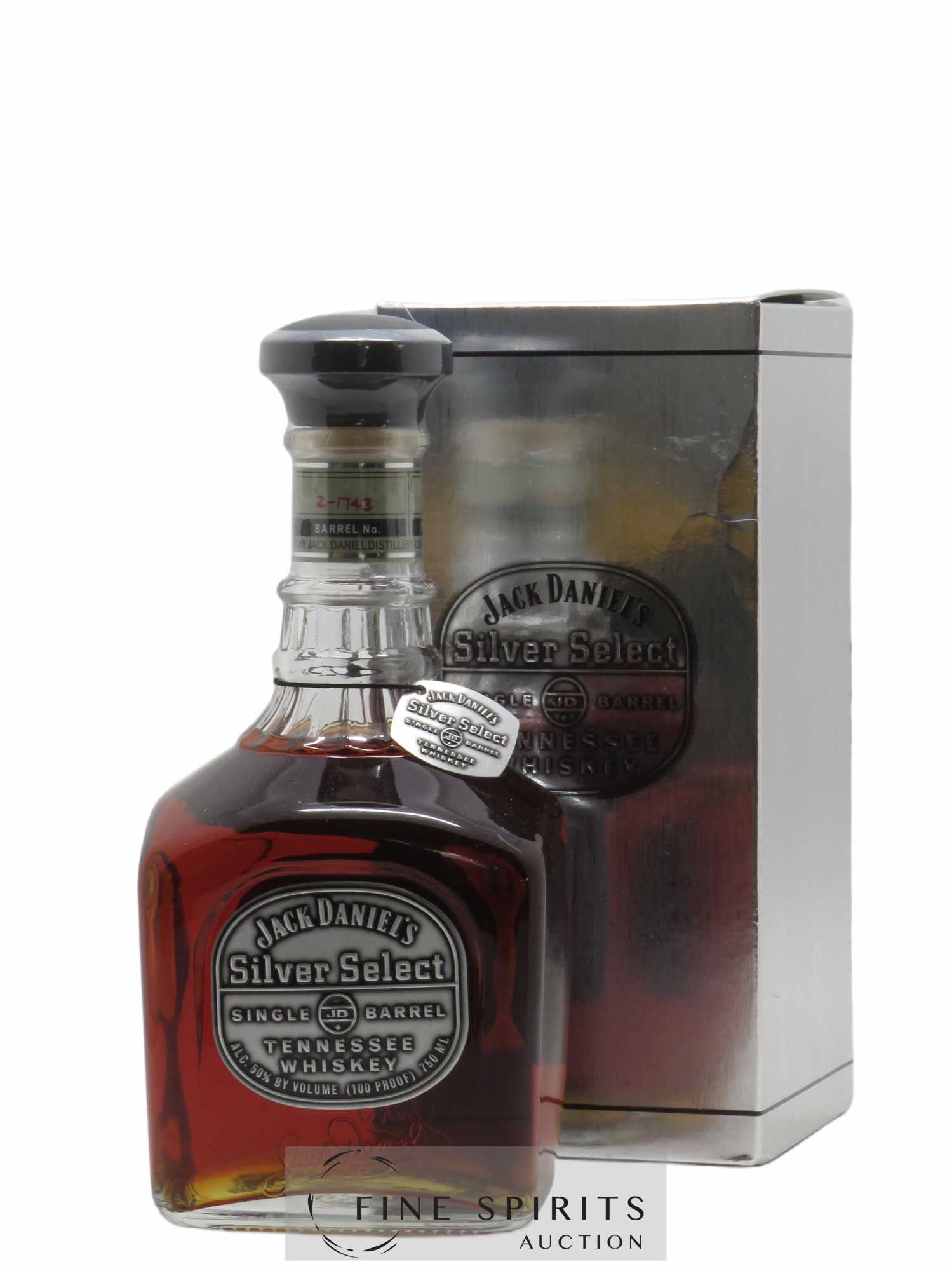 Jack Daniel's Of. Silver Select Single Barrel n°2-1743 - Release 2002 - Rick n°R-19