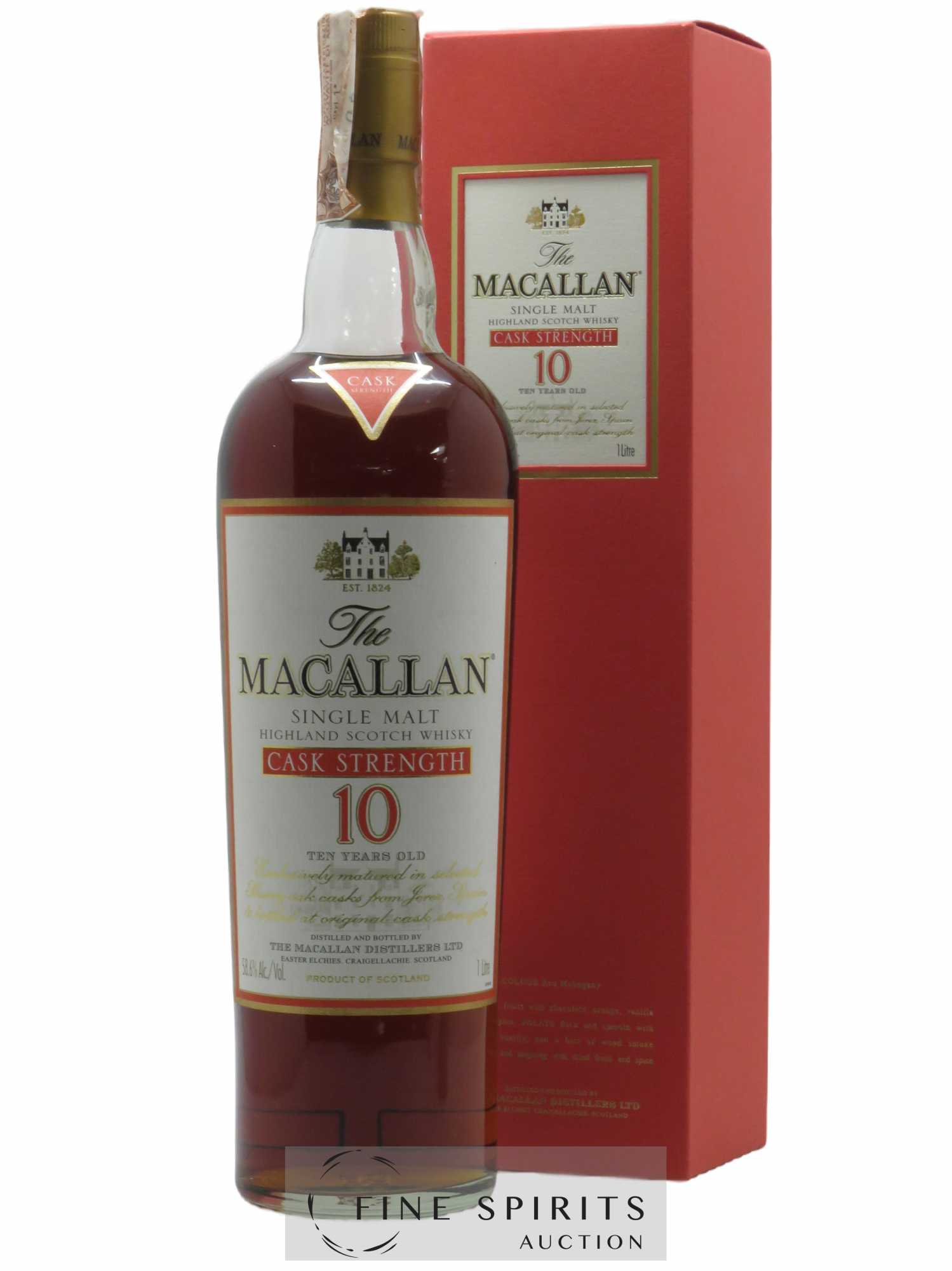 Macallan (The) 10 years Of. Original Cask Strength