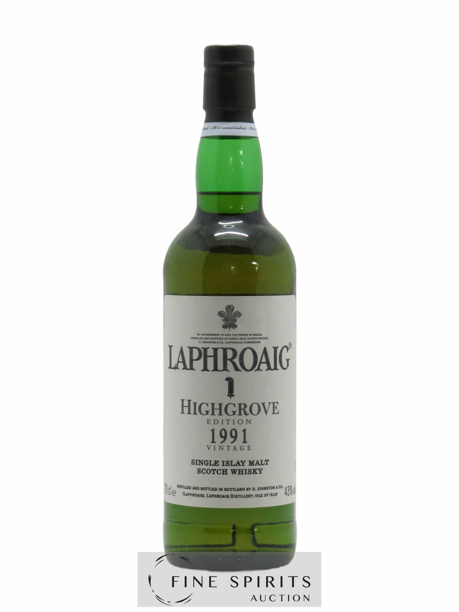 Laphroaig 1991 Of. Highgrove Edition
