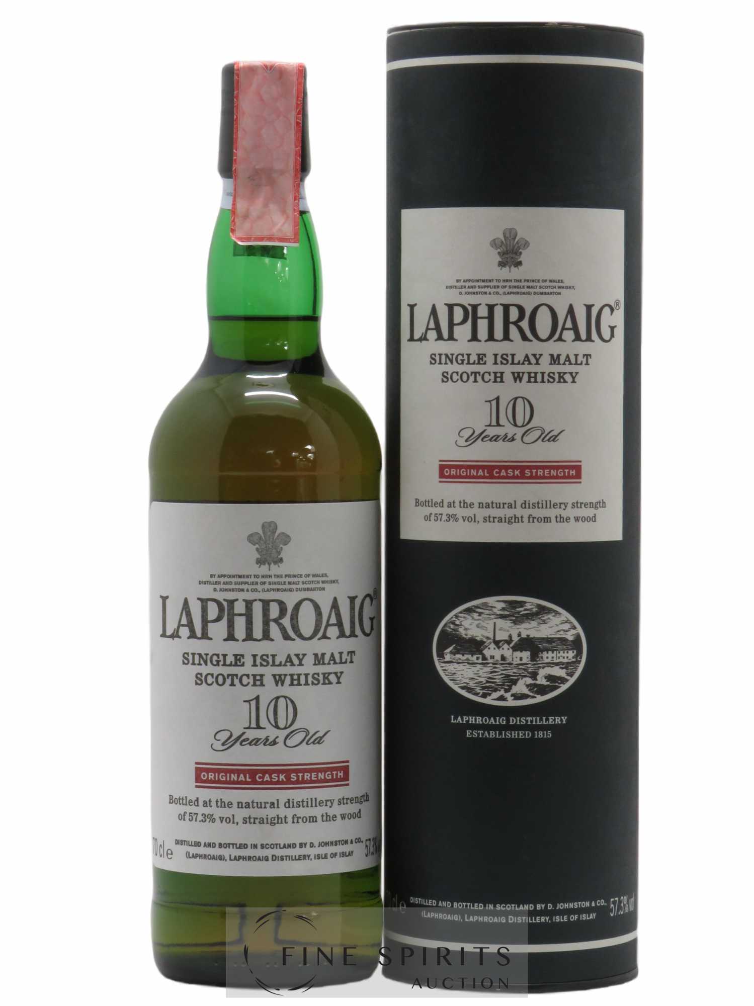 Laphroaig 10 years Of. Cask Strength 57.3°