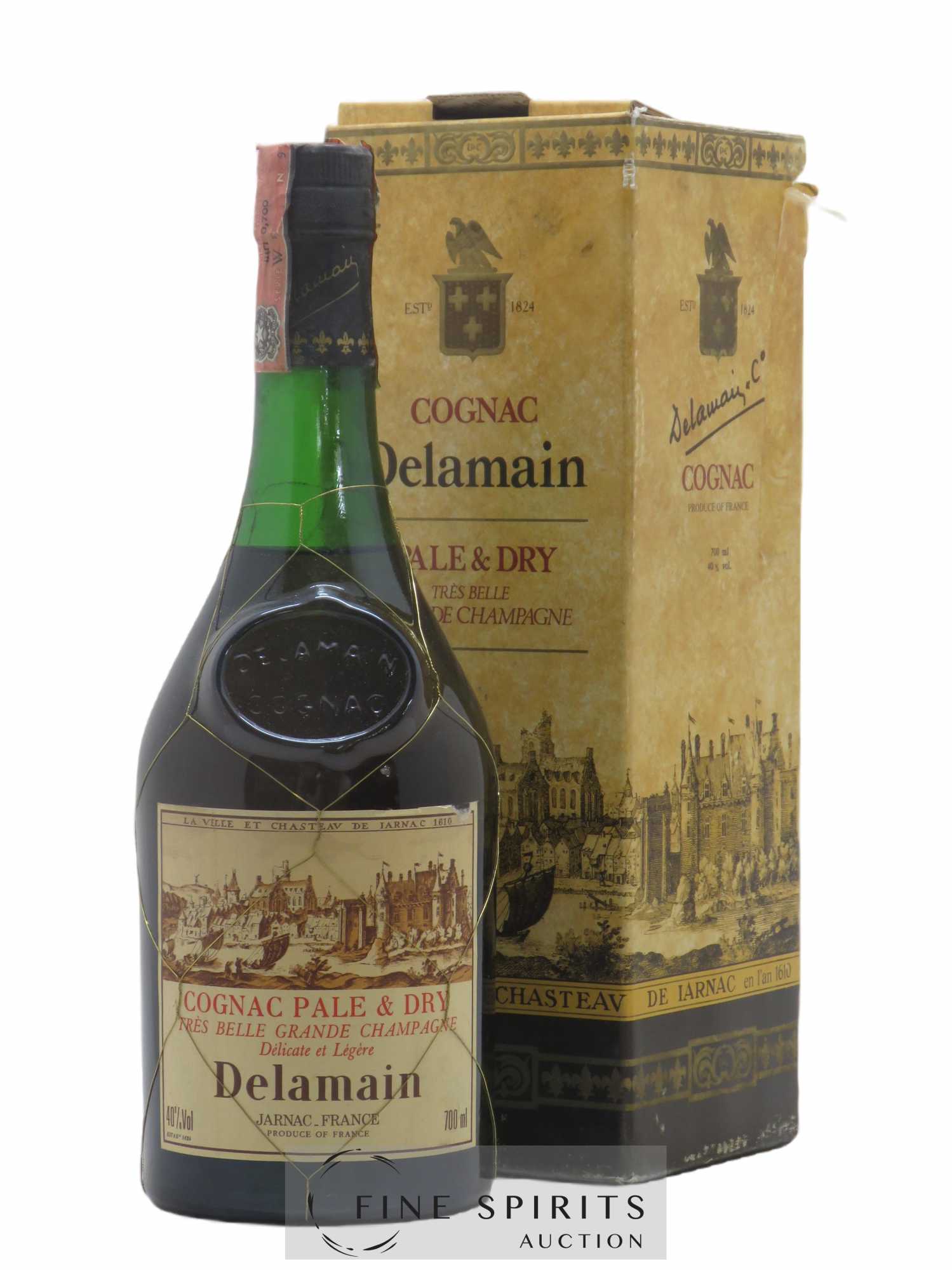Delamain Of. Sagna Import Très Belle Grande Champagne Délicate et Légère