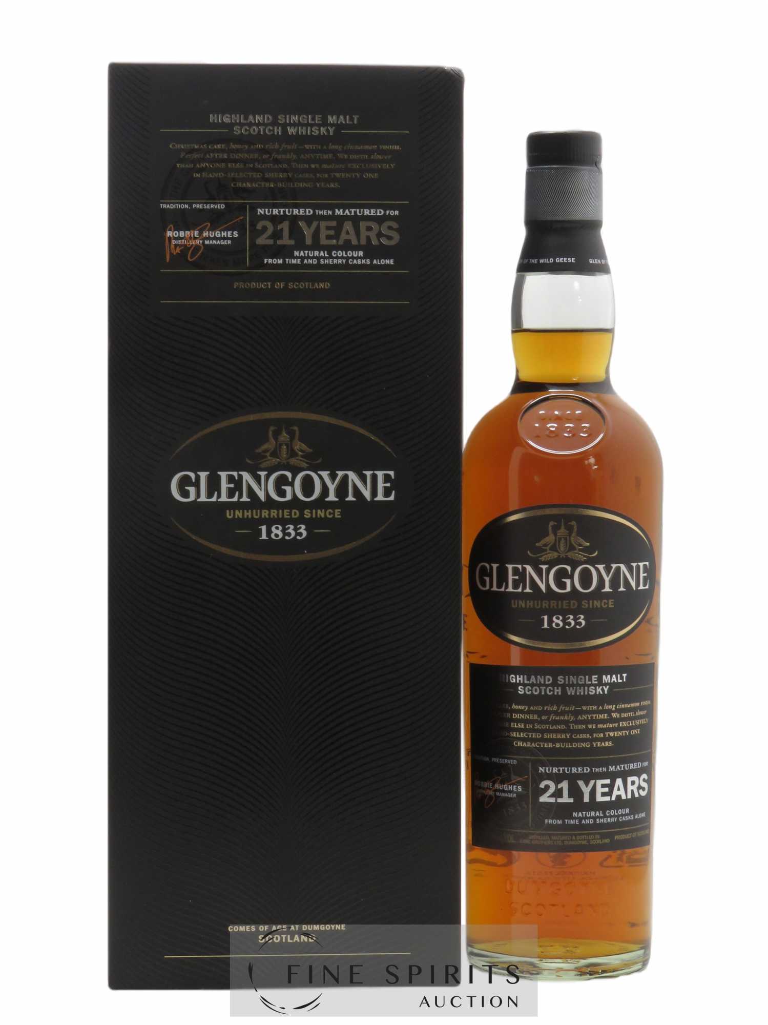 Glengoyne 21 years Of.