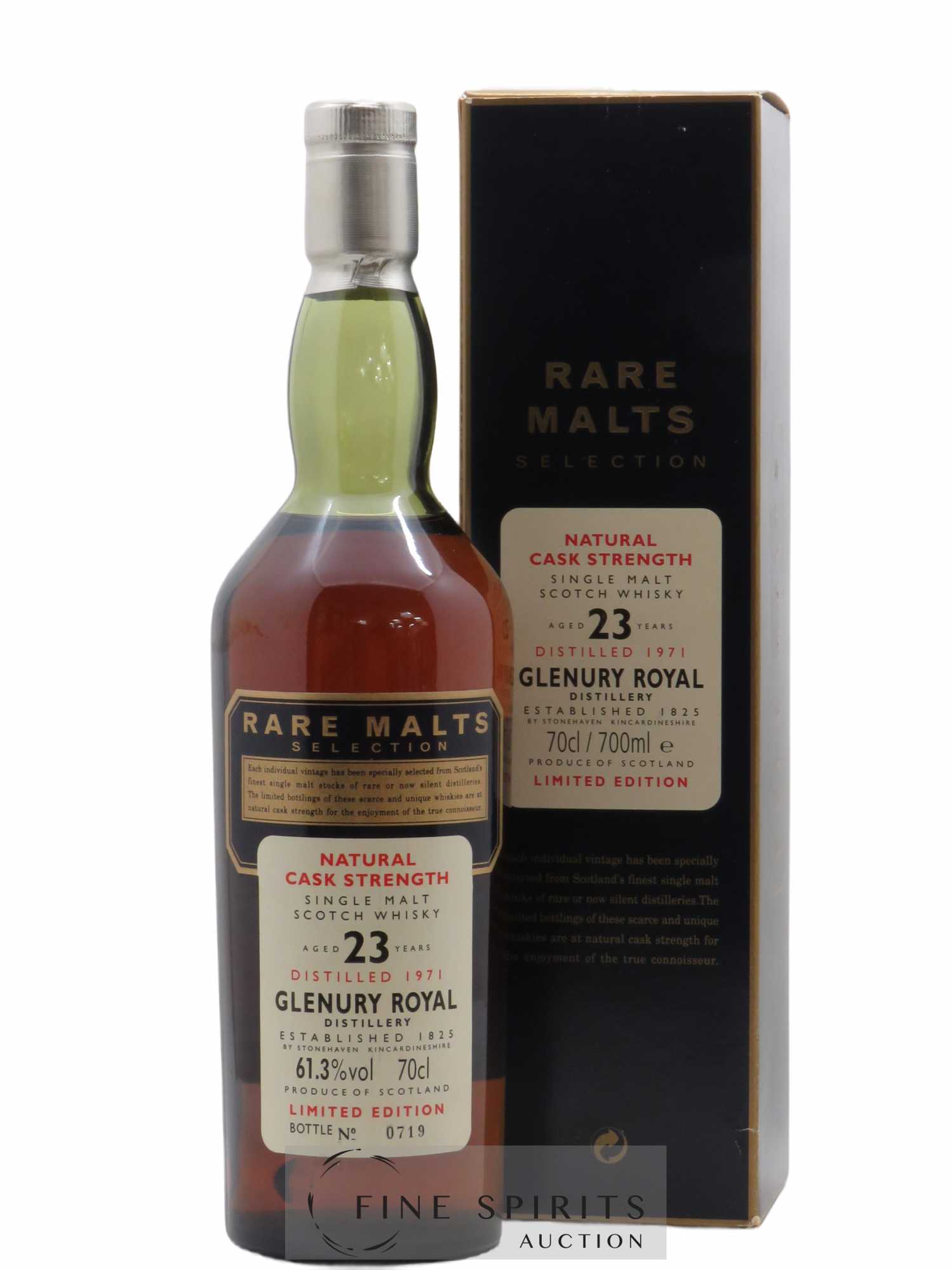 Glenury Royal 23 years 1971 Of. Rare Malts Selection Natural Cask Strengh Limited Edition