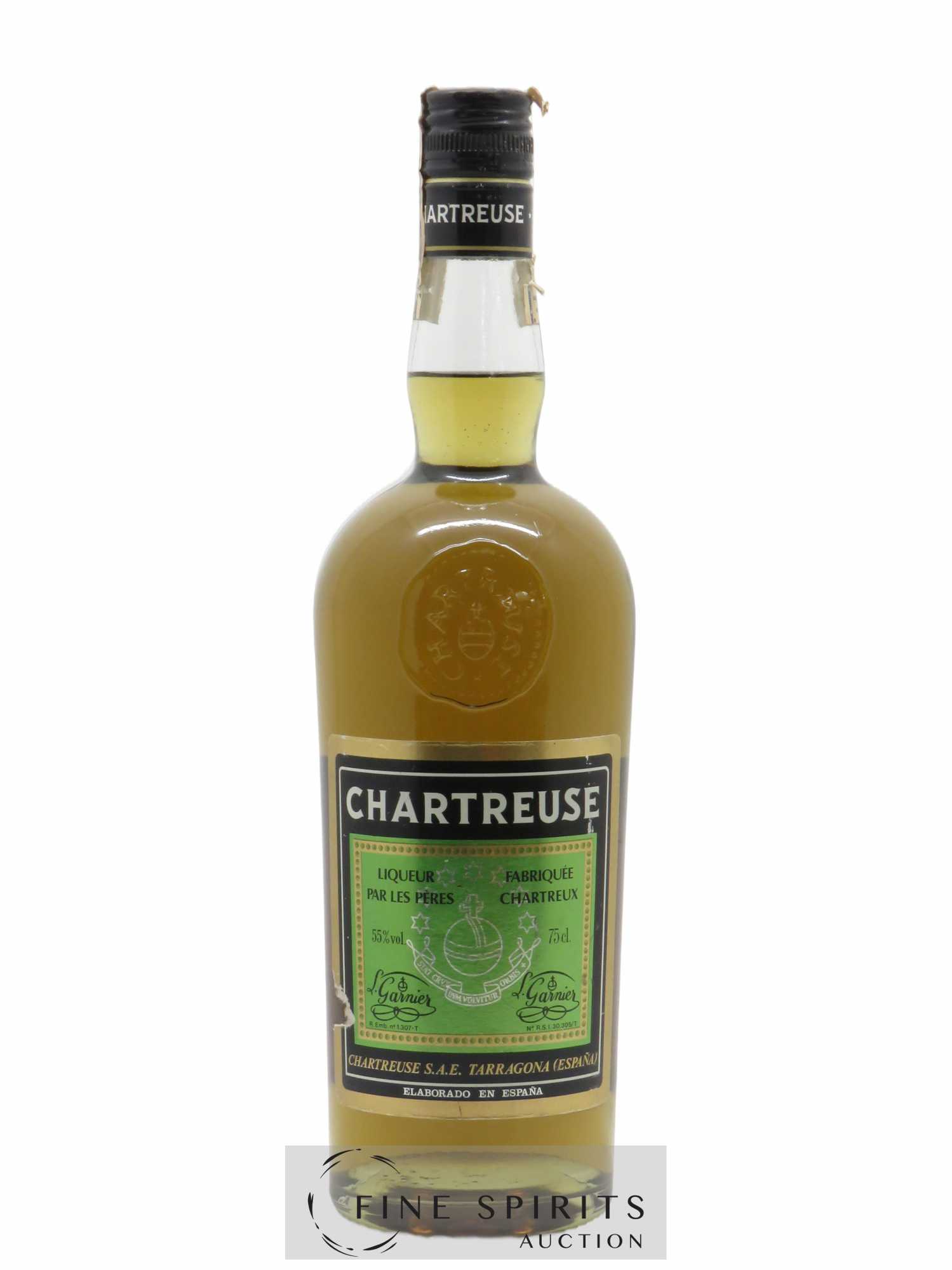 Chartreuse Of. Tarragone Verte 1982-1989