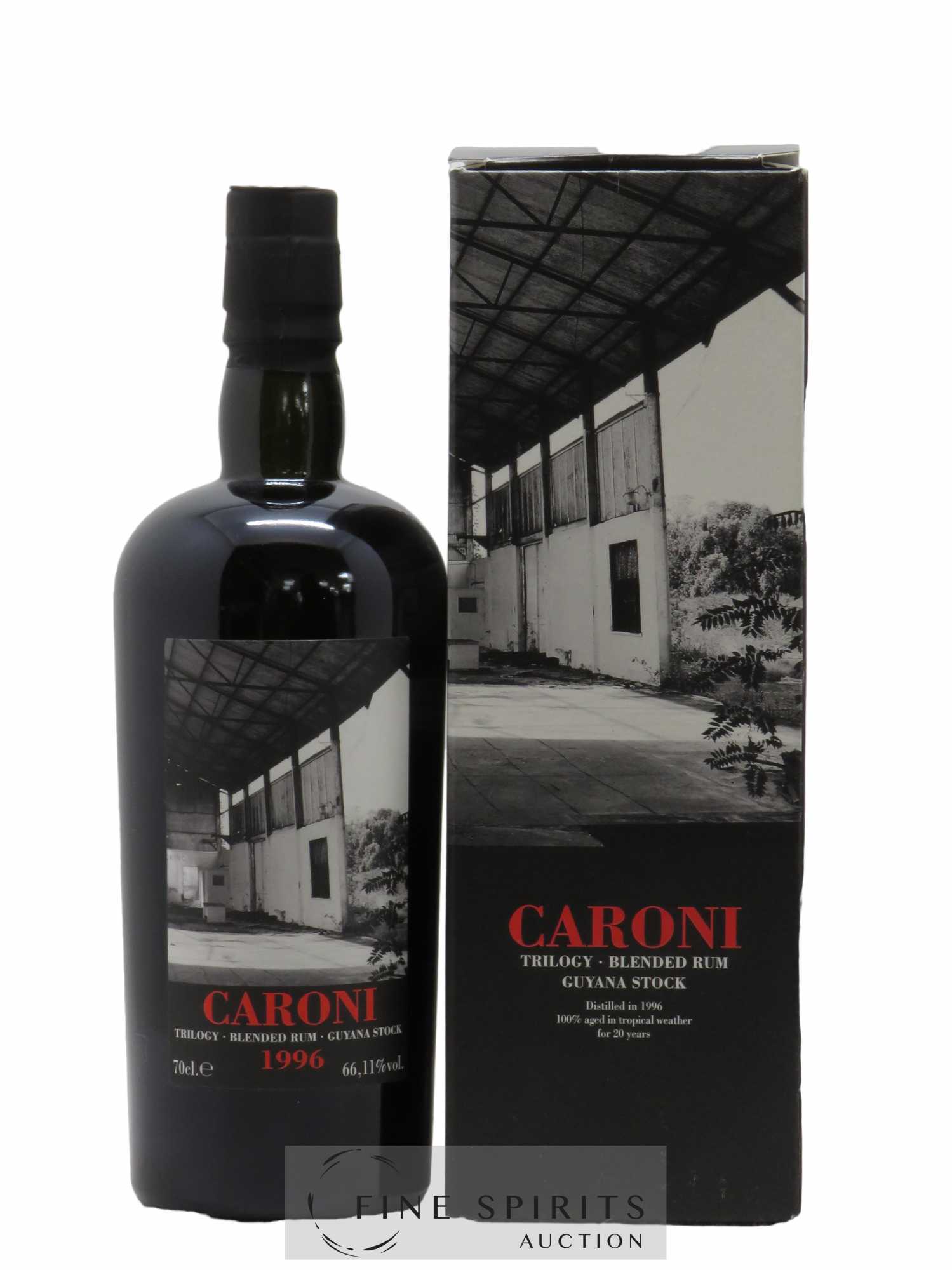 Caroni 20 years 1996 Velier Cask n°5541 bottled 2016 LMDW Trilogy