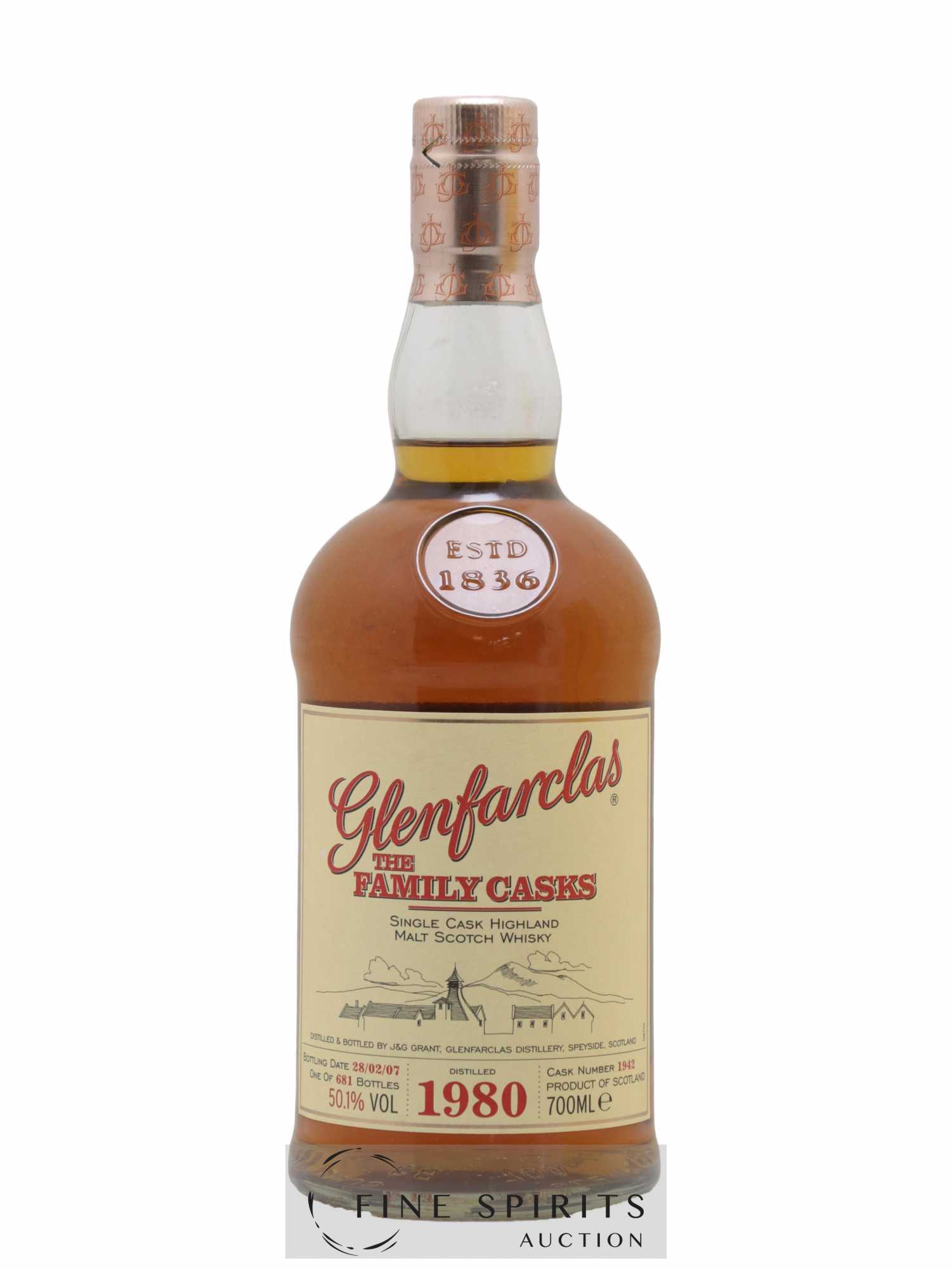 Buy Glenfarclas 1980 Of. Cask n°1942 - 2007 Release The Family