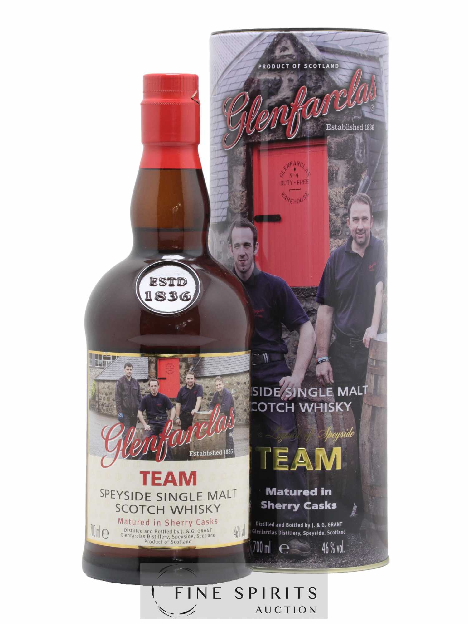 Glenfarclas Of. Team Sherry Casks Trilogy