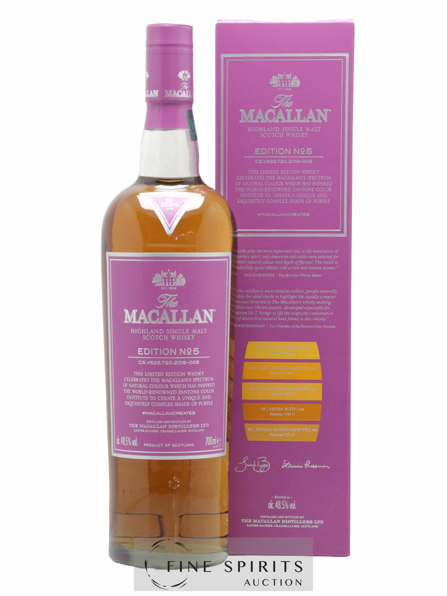 Macallan (The) Of. Edition n°5 C5.V525.T20.2019-005 Limited Edition