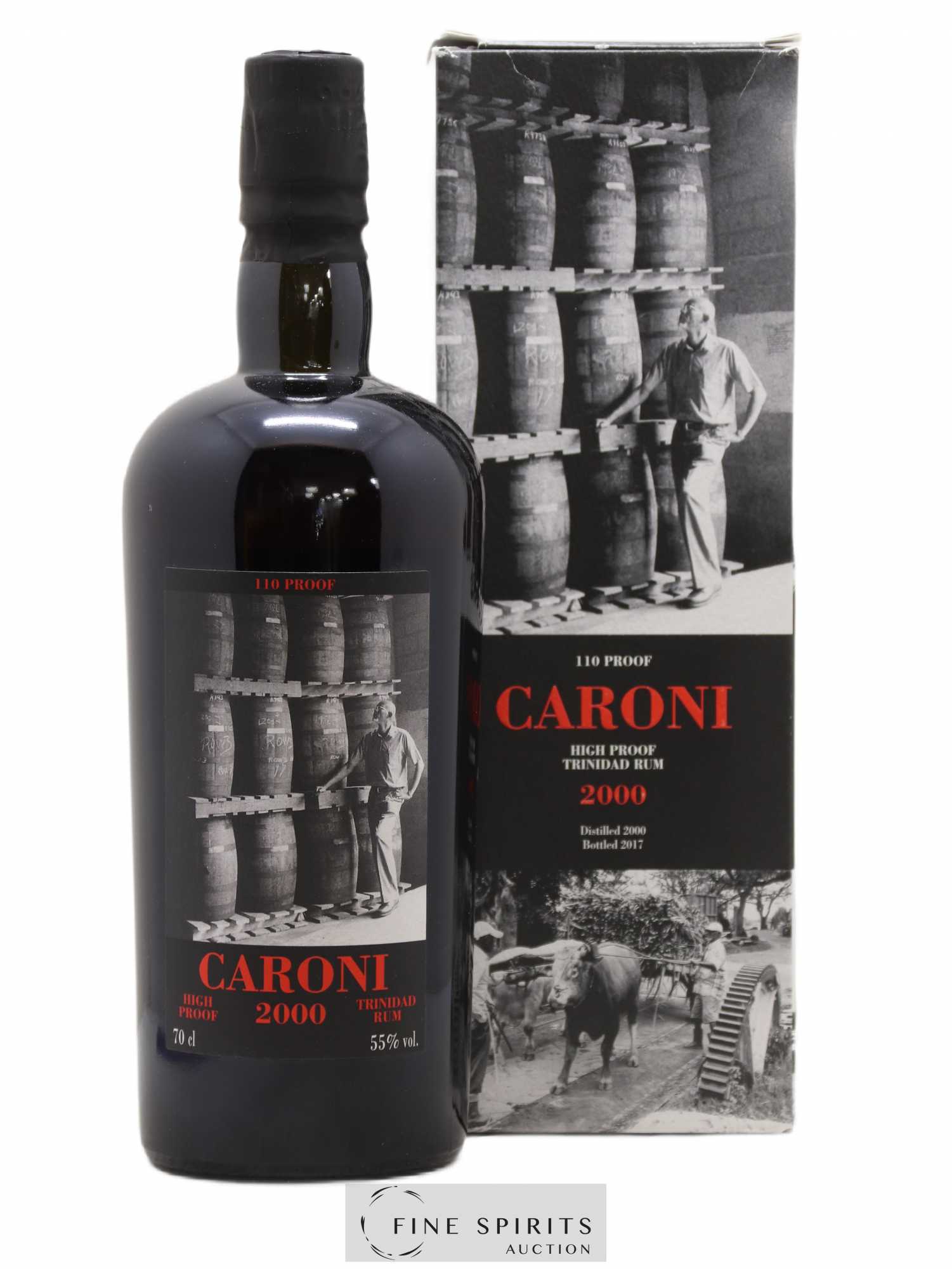 Caroni 17 years 2000 Velier 110 Proof One of 582 - bottled 2017