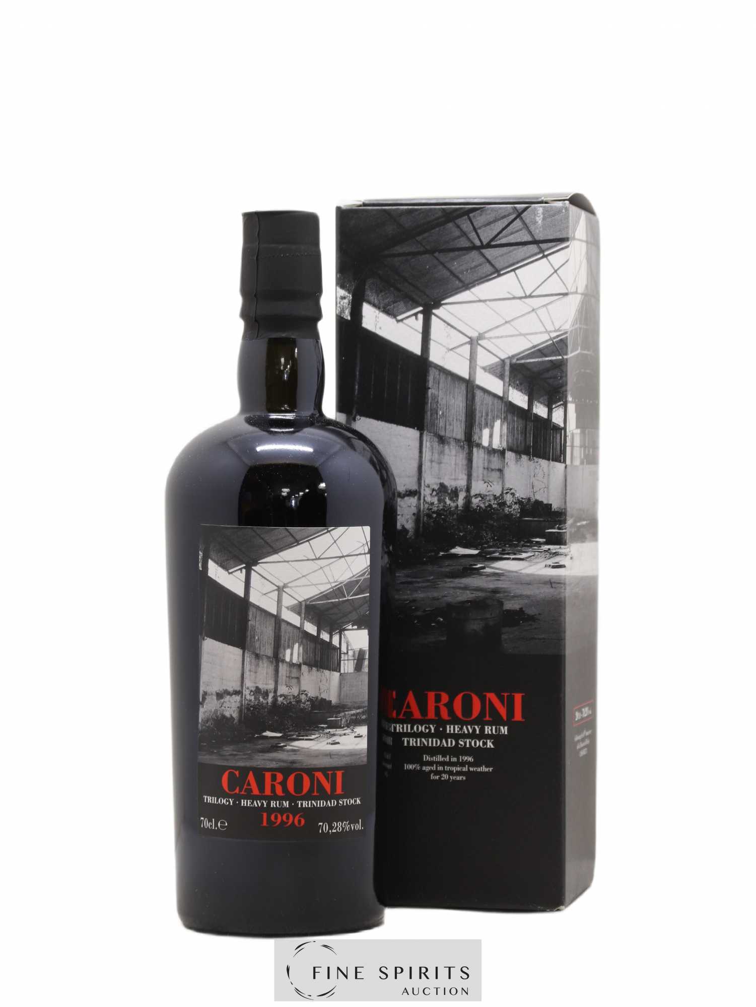 Caroni 20 years 1996 Velier Trilogy Cask n°R3711 - bottled 2016 LMDW 60th Anniversary