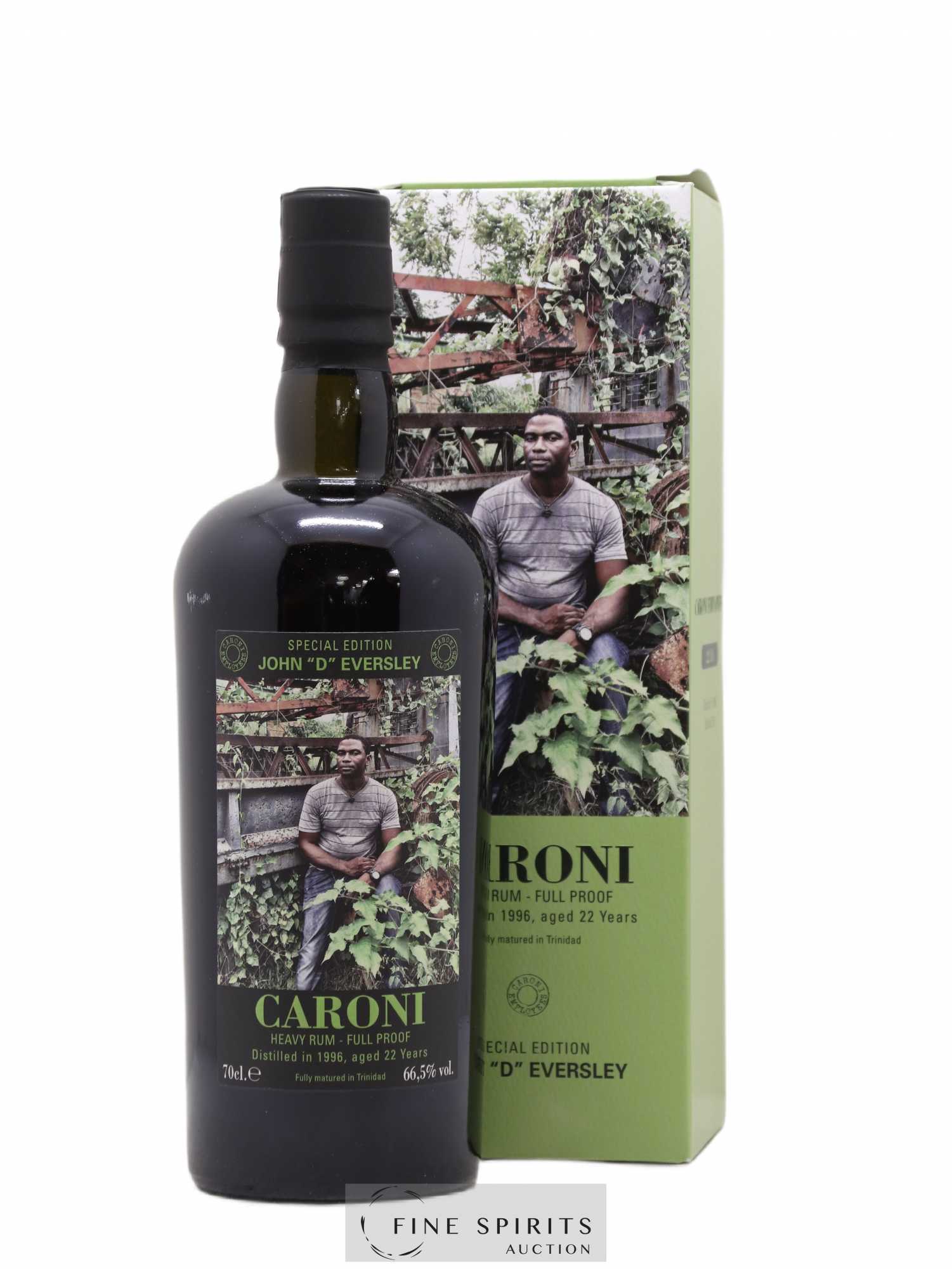 Caroni 22 years 1996 Velier Special Edition John D Eversley One of 1192 - bottled 2018 Employee Serie