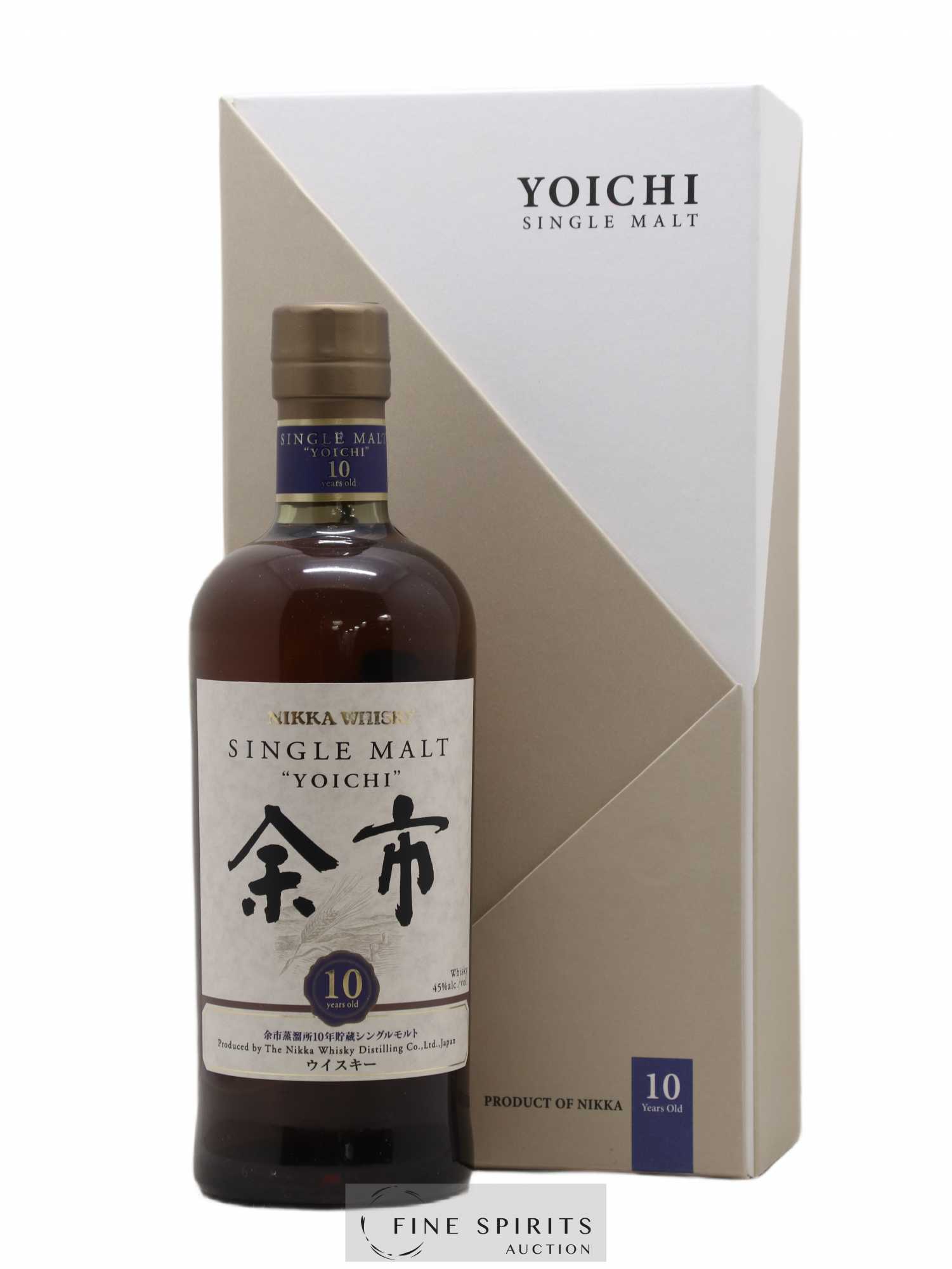 Yoichi 10 years Of. Gift Box 2 Glasses Nikka Whisky