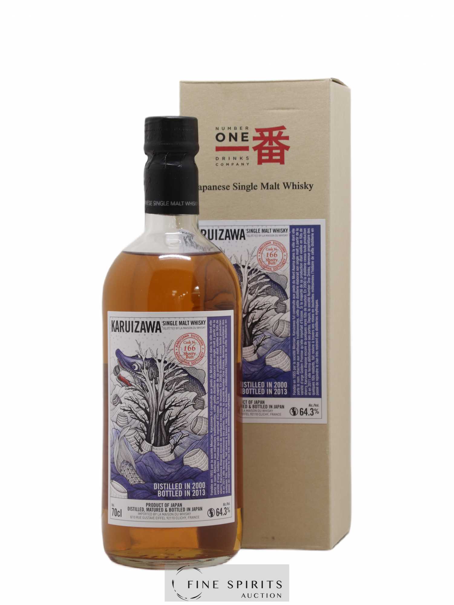 Karuizawa 2000 Of. Sherry Butt - Cask n°166 - bottled 2013 LMDW