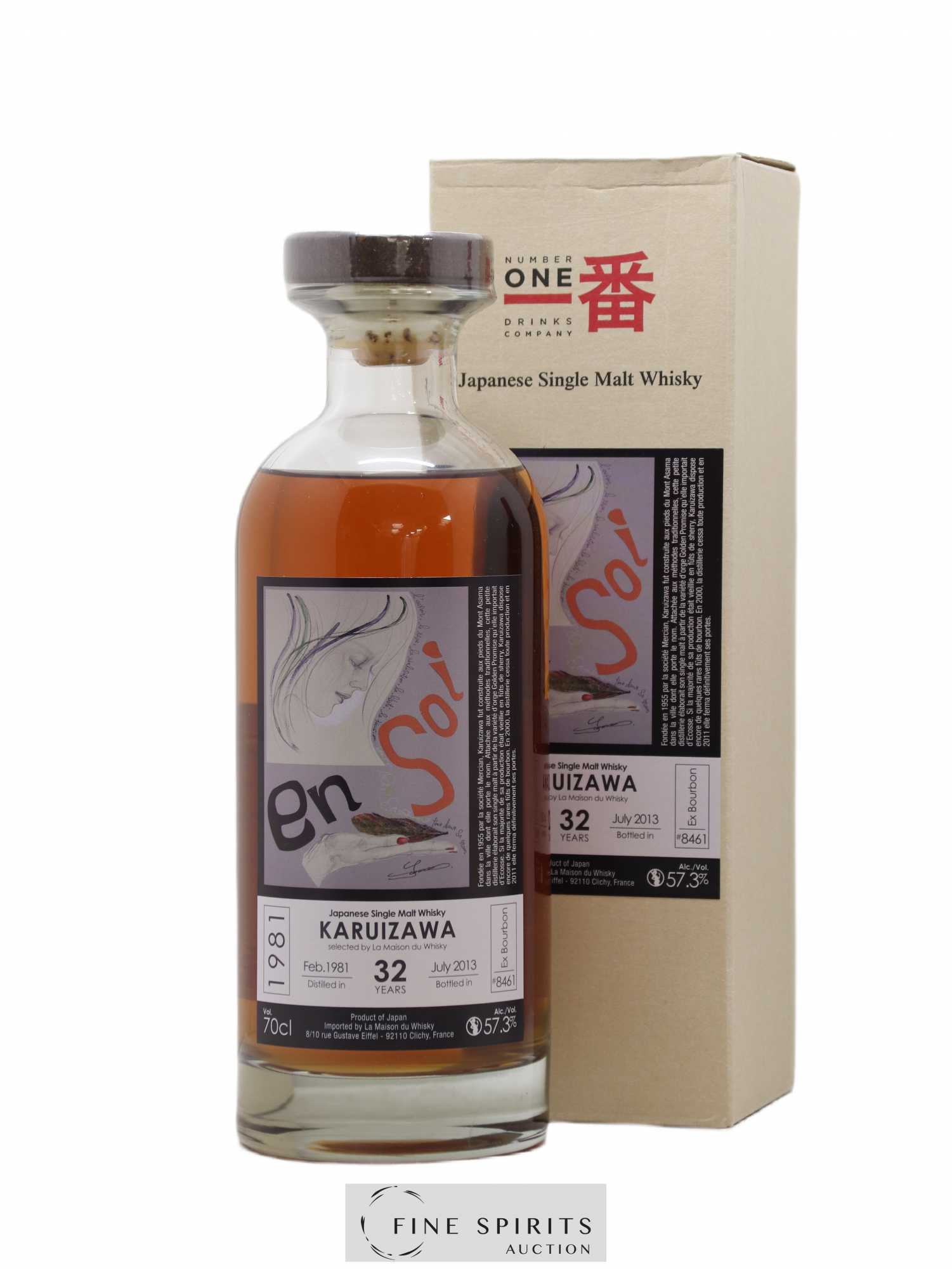 Karuizawa 32 years 1981 Number One Drinks En Soi Ex-Bourbon Cask n°8461 - bottled 2013 LMDW Artist