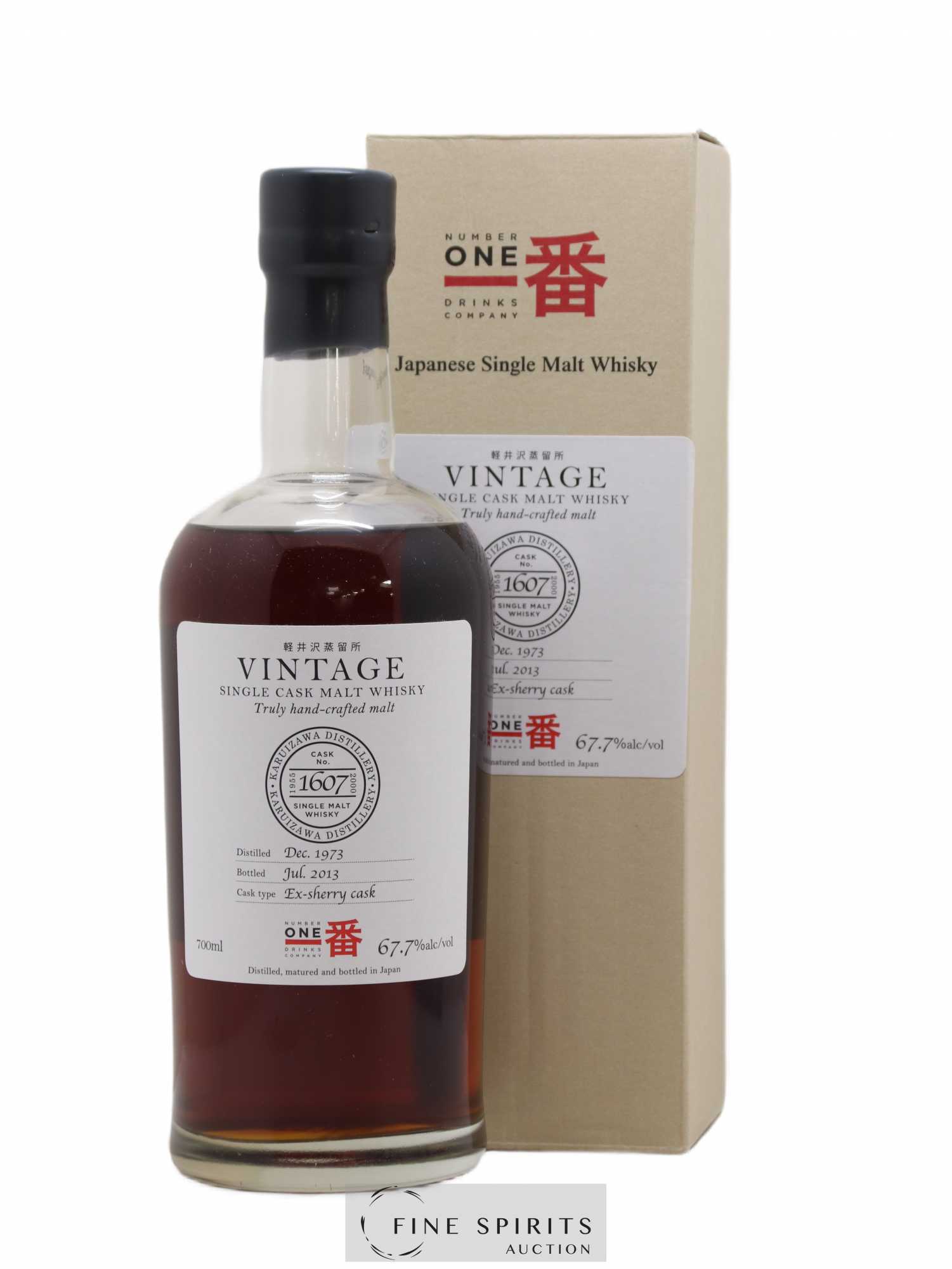 Karuizawa 1973 Number One Drinks Vintage Single Cask n°1607 - bottled 2013 Ex-Sherry Cask